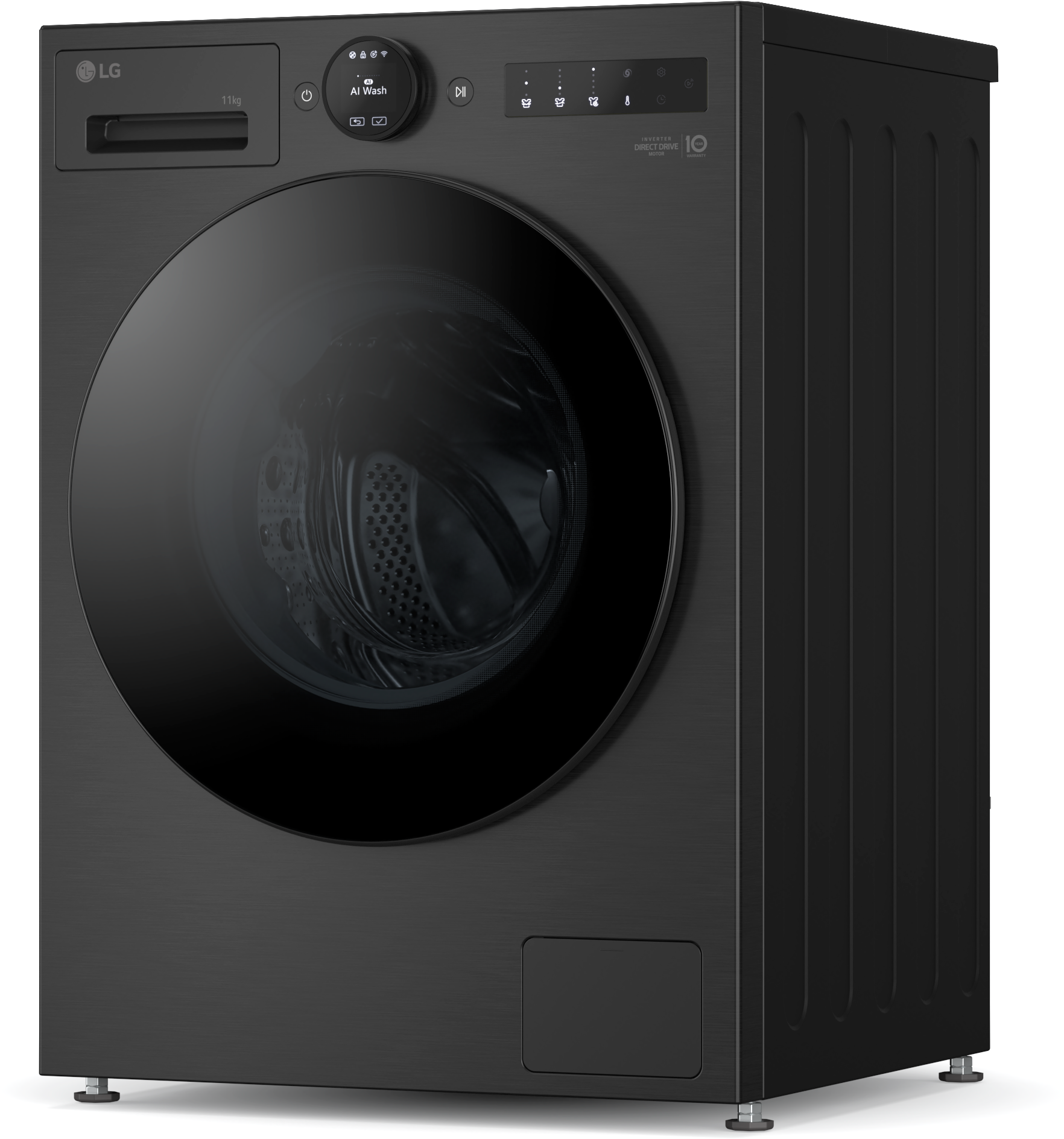 LG Waschmaschine »F4WX801YB«, 11 kg, 1400 U/min, digitales Touchdisplay