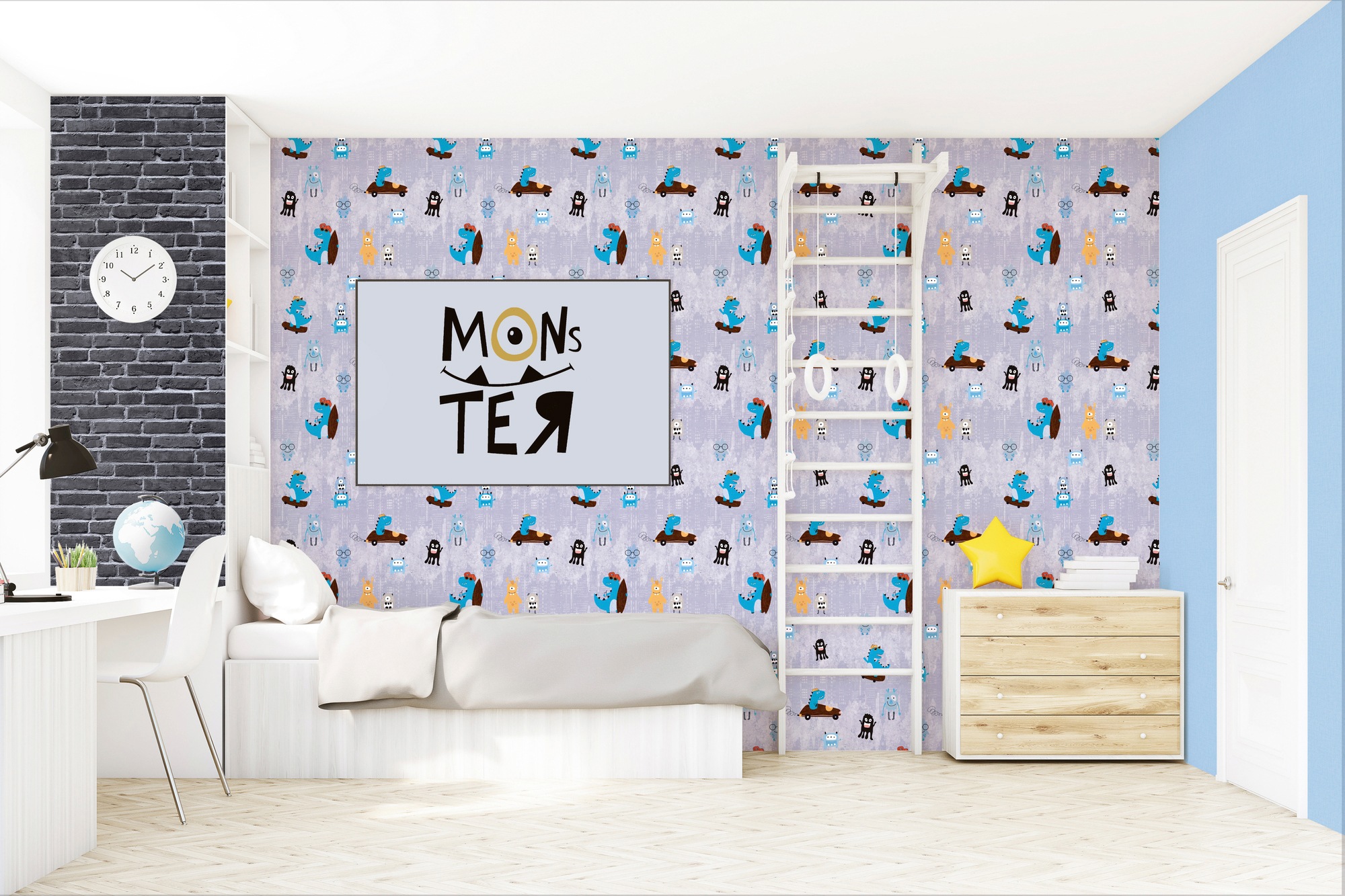 A.S. Création Vliestapete »Little Love«, Motiv-abstrakt-naturalistisch, Kindertapete Tapete Stein Tapeten Kinderzimmer modern Design Optik