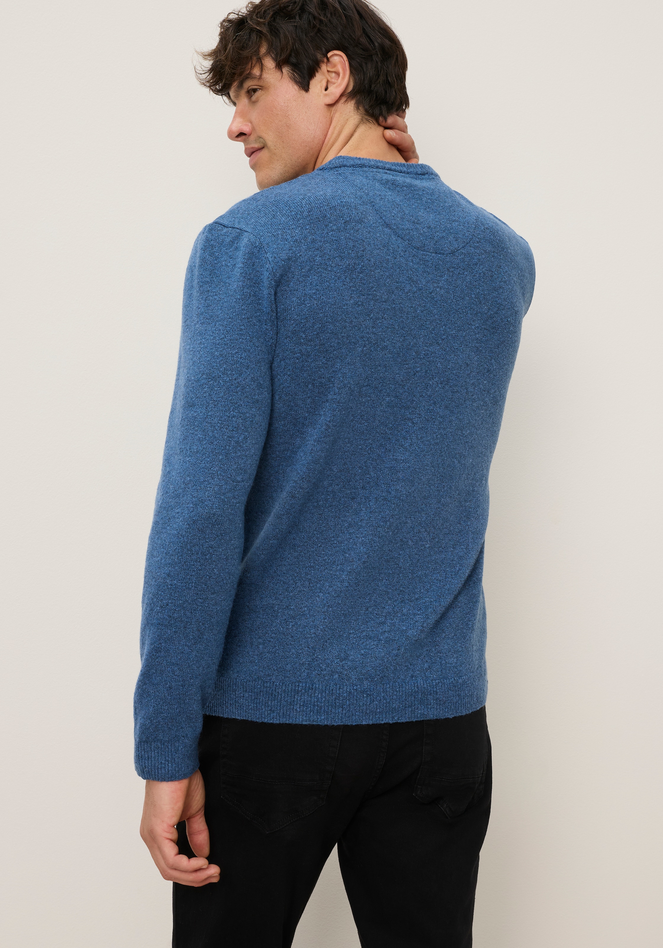 Bruno Banani Strickpullover »in hochwertiger Wolloptik« Woll-Look mit pflegeleichtem Tragekomfort. Ohne kratzendes Tragegefühl