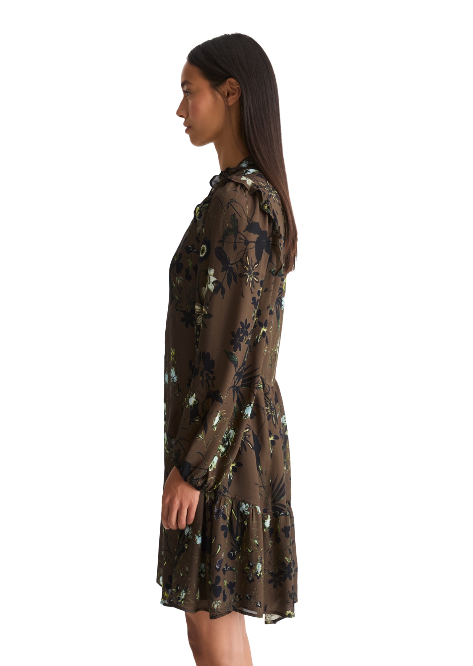 Marc O'Polo Minikleid »aus fließendem Viskose-Crêpe«