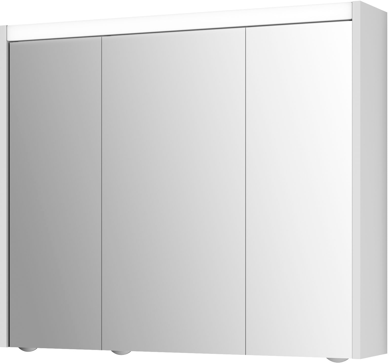 Spiegelschrank »Sarto III«, weiß, 80 cm Breite