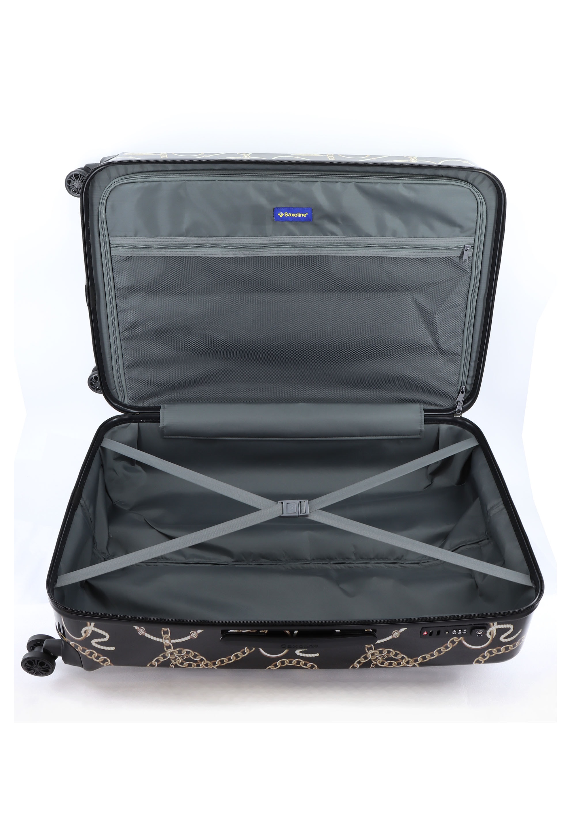 Saxoline® Koffer »Golden Age«, Hergestellt aus Polycarbonat Material