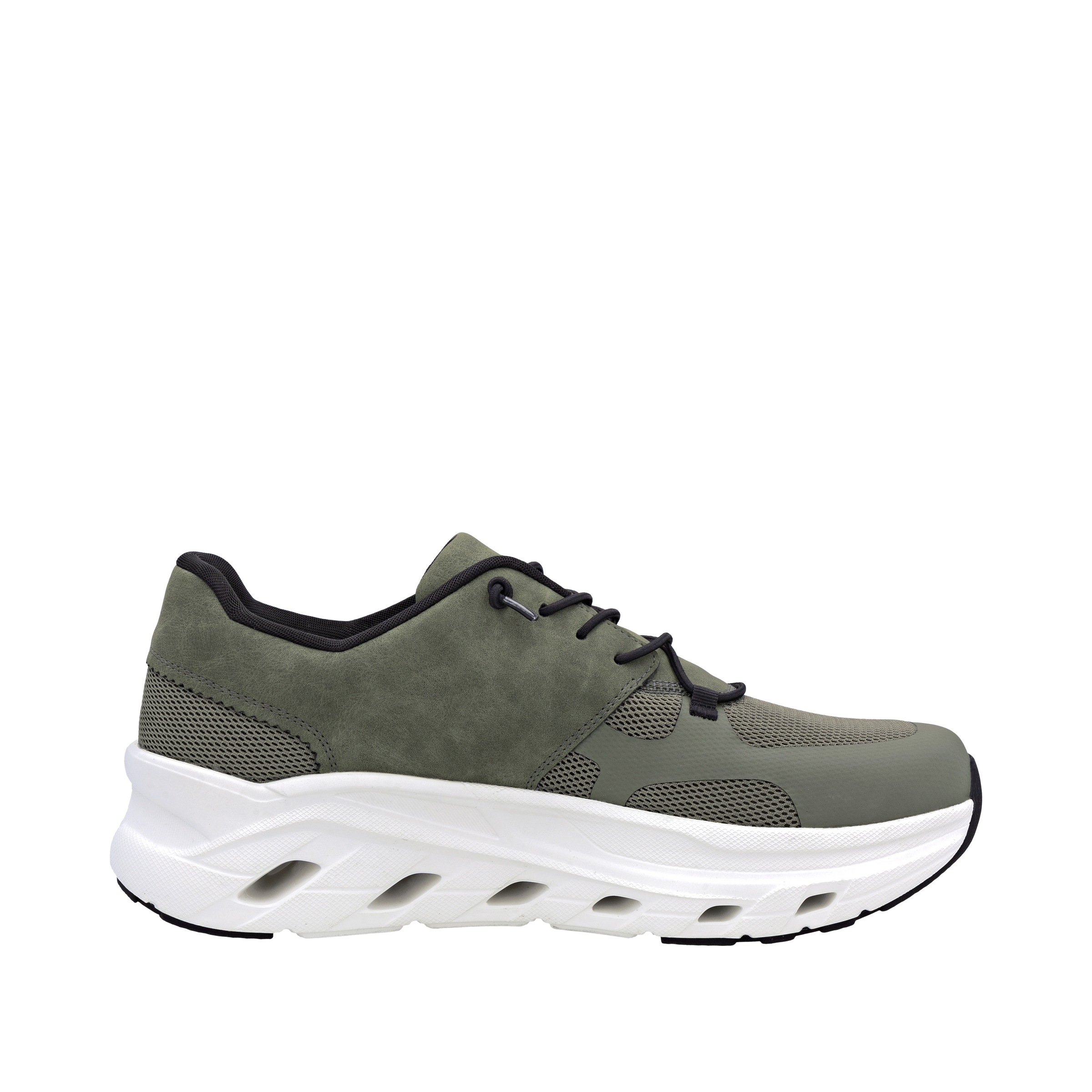 RIEKER Sport Slip-On Sneaker, Freizeitsneaker, Halbschuh, Schlupfschuh mit gepolstertem Schaftrand