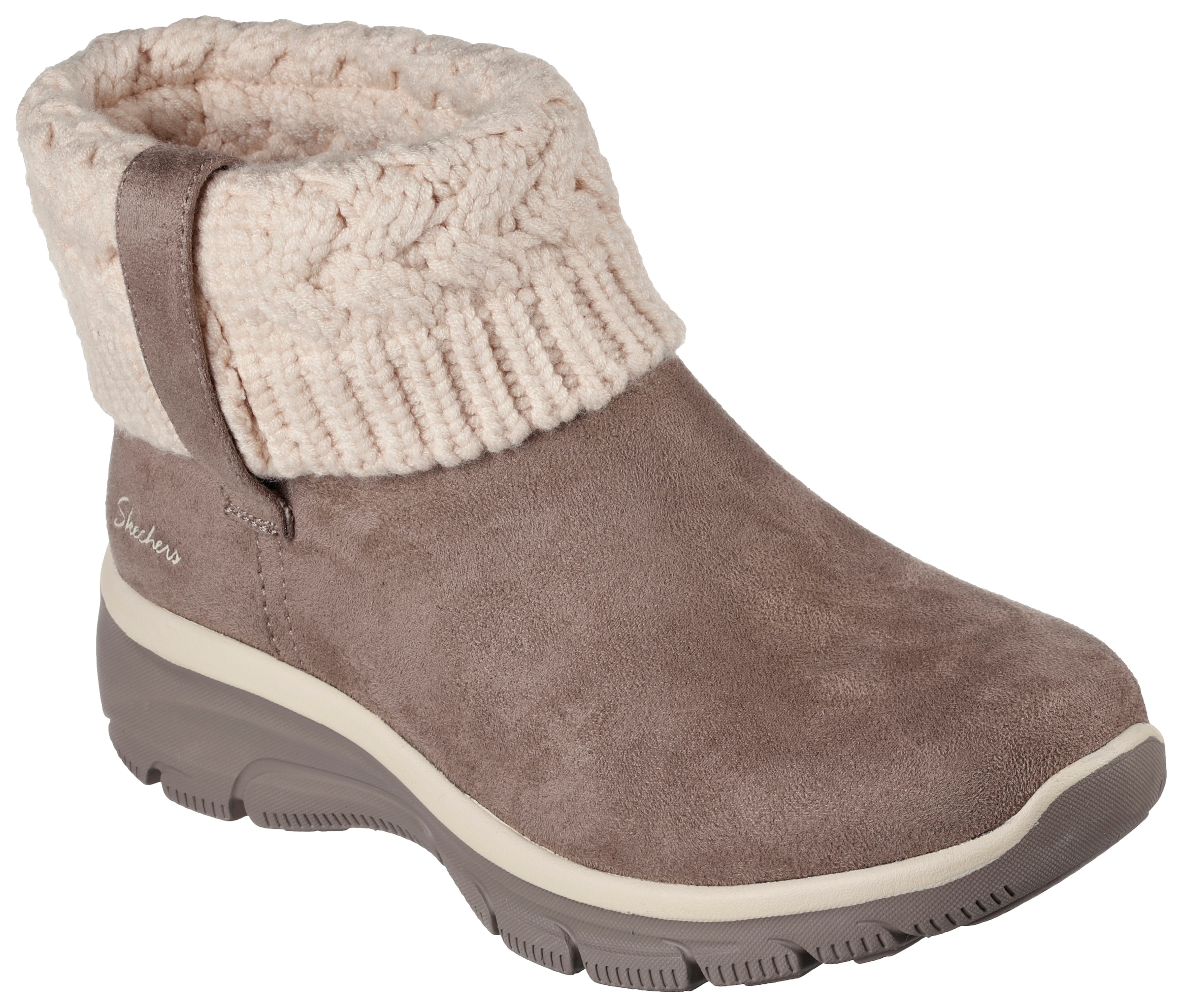 Schlupfboots »EASY GOING-COZY WEATHER«, Winterstiefel, Boots mit modischem Strickkragen