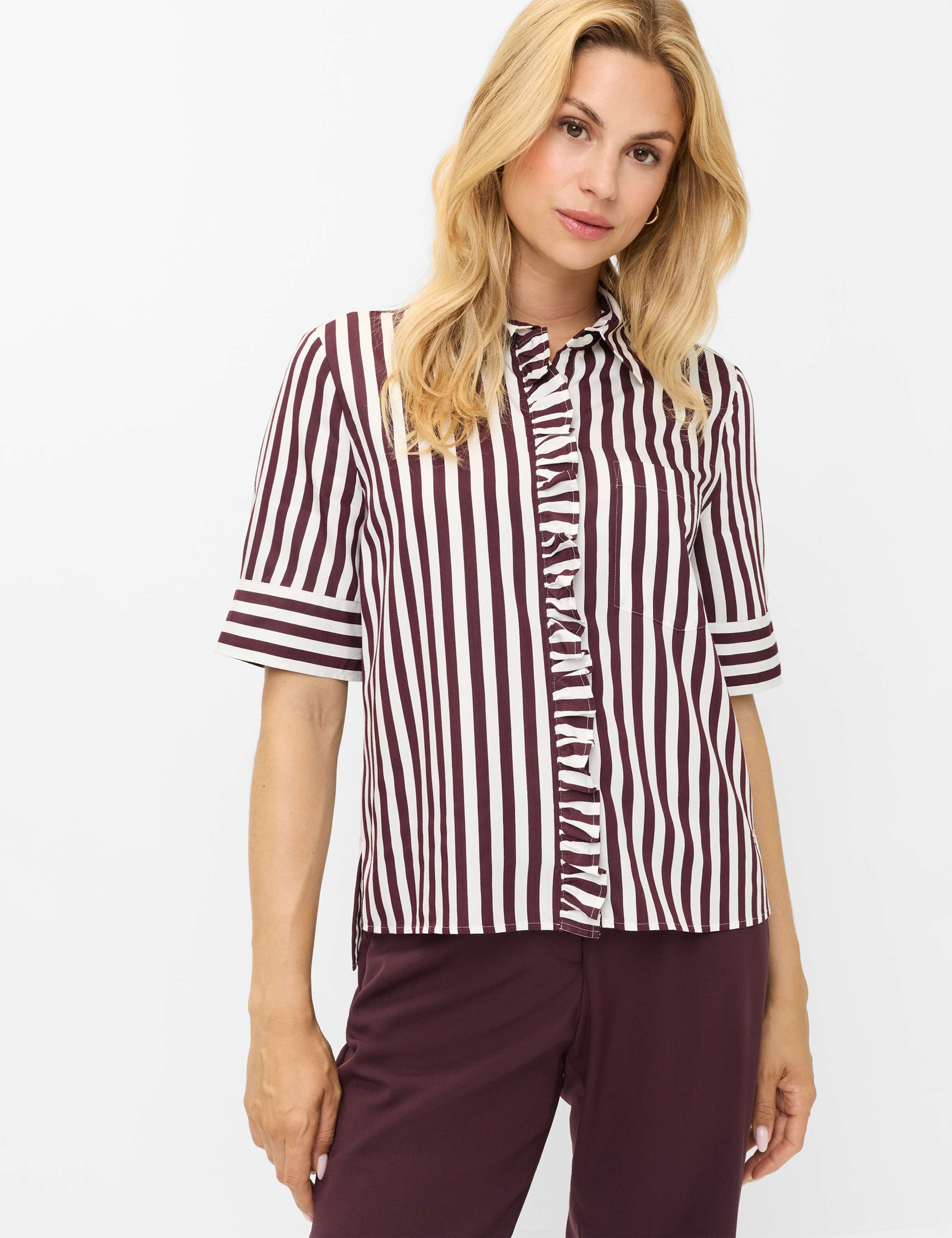 Brax Klassische Bluse »Style VICA FRIL«