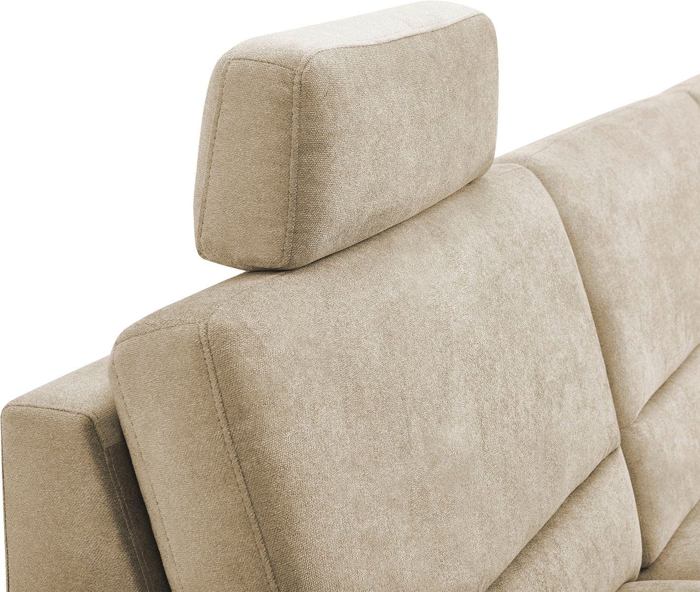 CALIZZA INTERIORS Wohnlandschaft »Onyx U-Form«, (3 St.), wahlweise mit Bettfunktion und Bettkasten