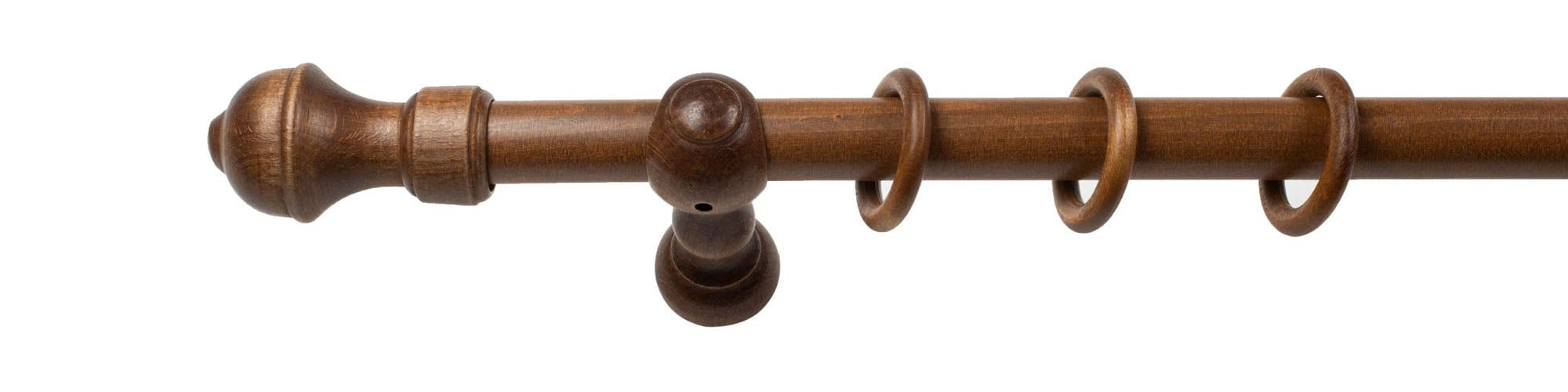 SN DECO GROUP Gardinenstange »Ares«, 1 läufig-läufig, Fixmaß