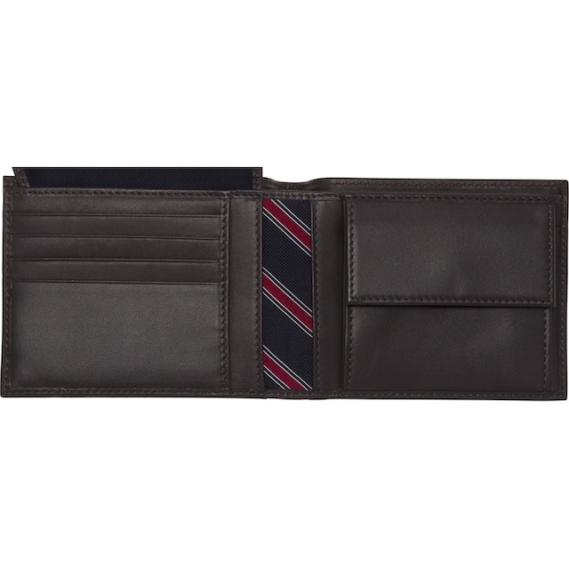 Tommy Hilfiger Geldbörse »ETON CC FLAP AND COIN POCKET«, aus weichem Leder  bestellen | BAUR