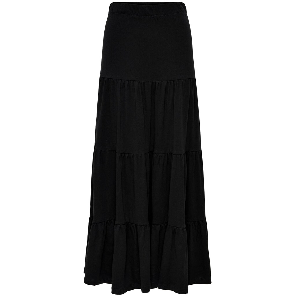 ONLY Maxirock »ONLMAY MAXI SKIRT«, mit Volant