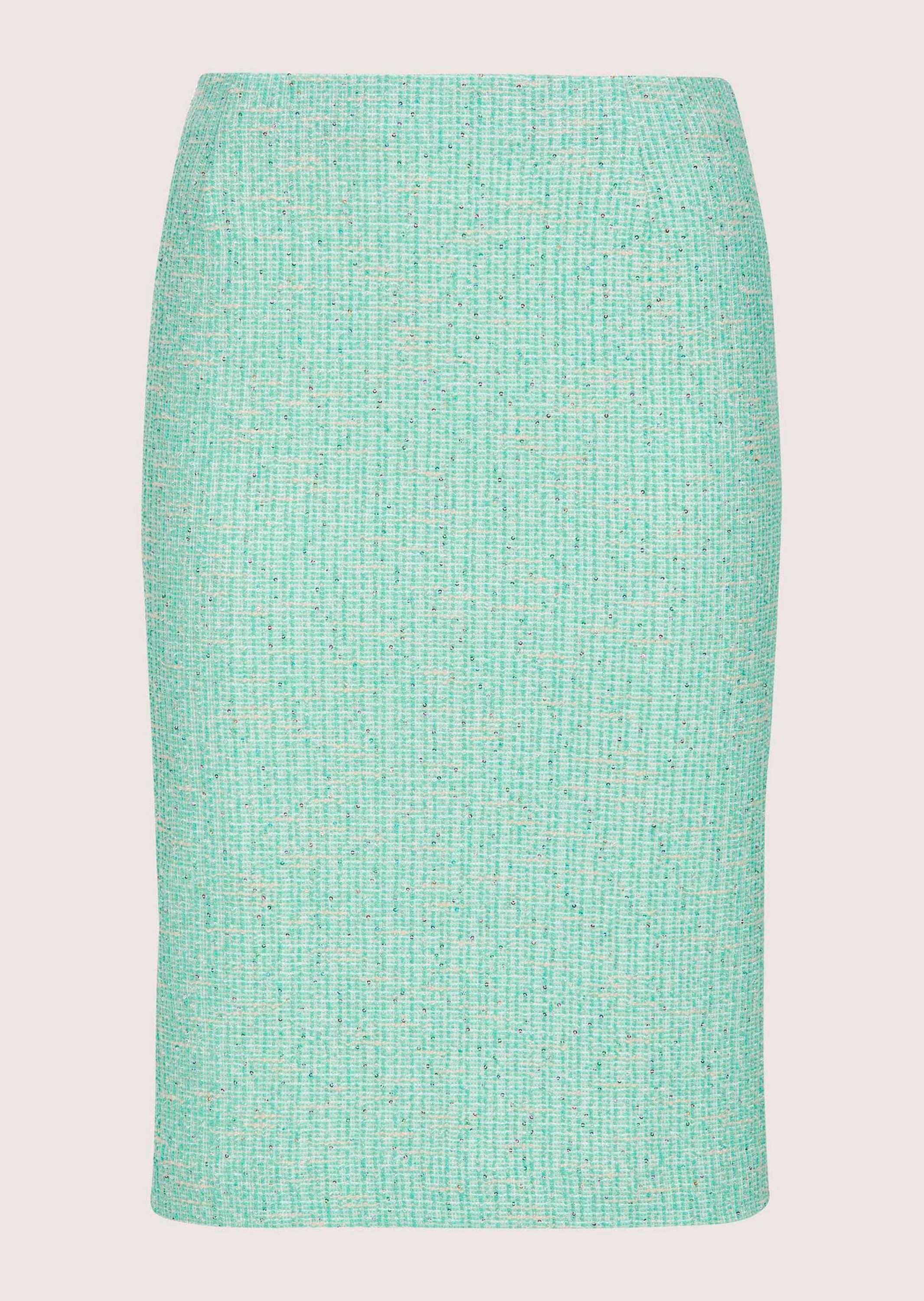 MADELEINE Bleistiftrock "Bleistiftrock Bouclérock in Tweed-Optik" Tweed-Opt günstig online kaufen