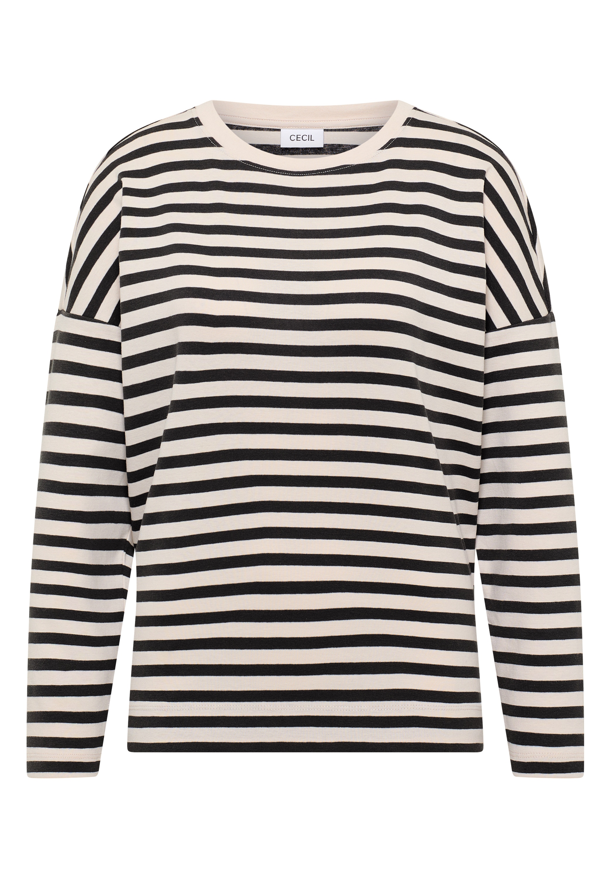 Cecil Langarmshirt mit U-Boot-Ausschnitt