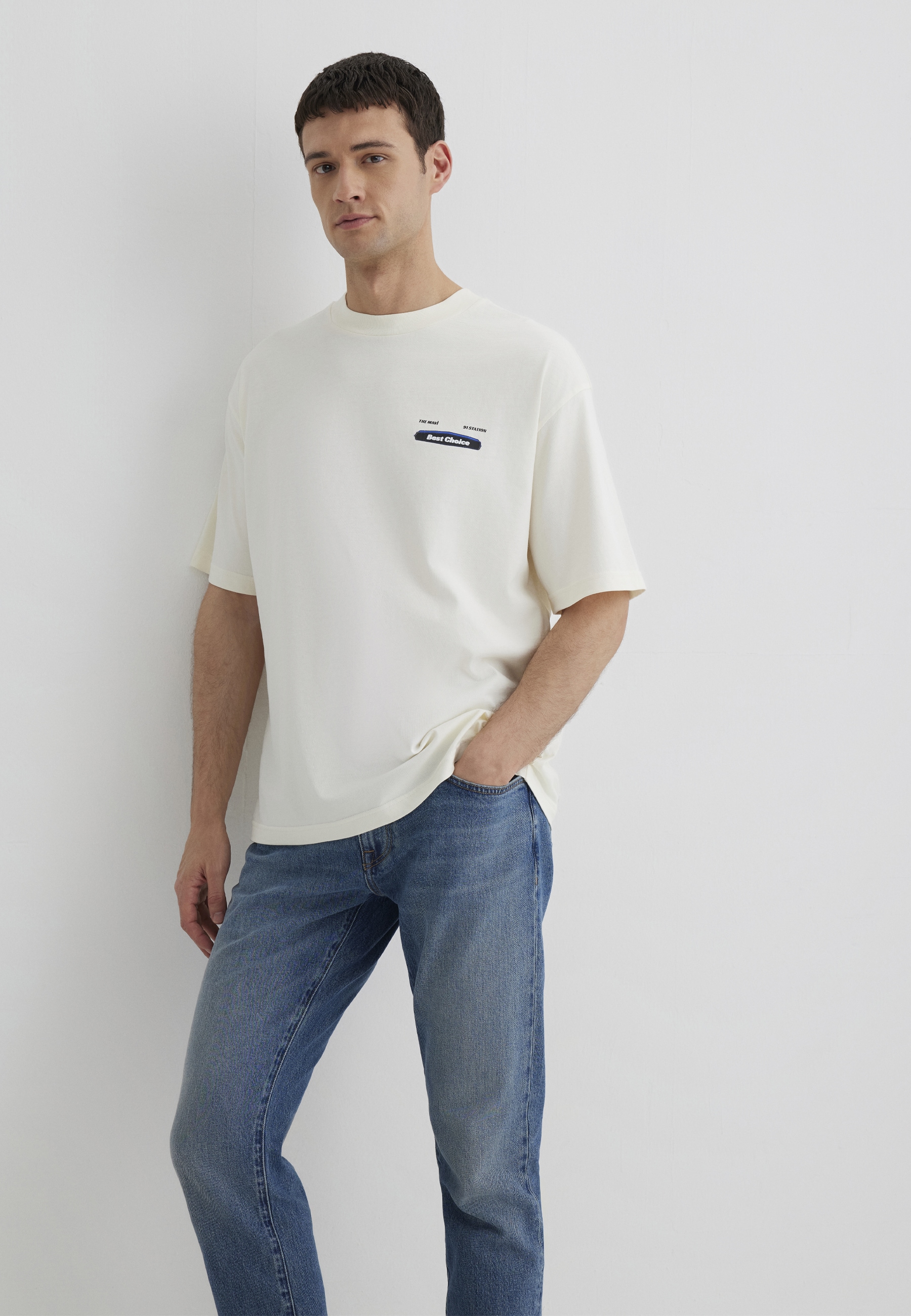 Mavi T-Shirt "BEST CHOICE TEE", Backprint Tee günstig online kaufen