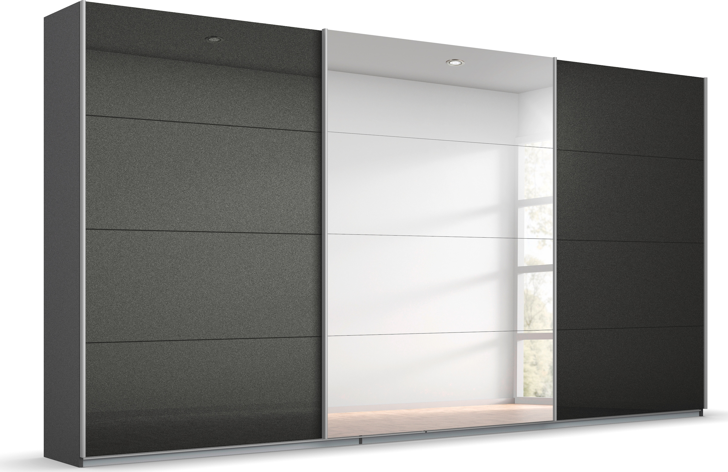 rauch Schwebetürenschrank "Kleiderschrank Schrank Garderobe KOLUNA Hochglan günstig online kaufen