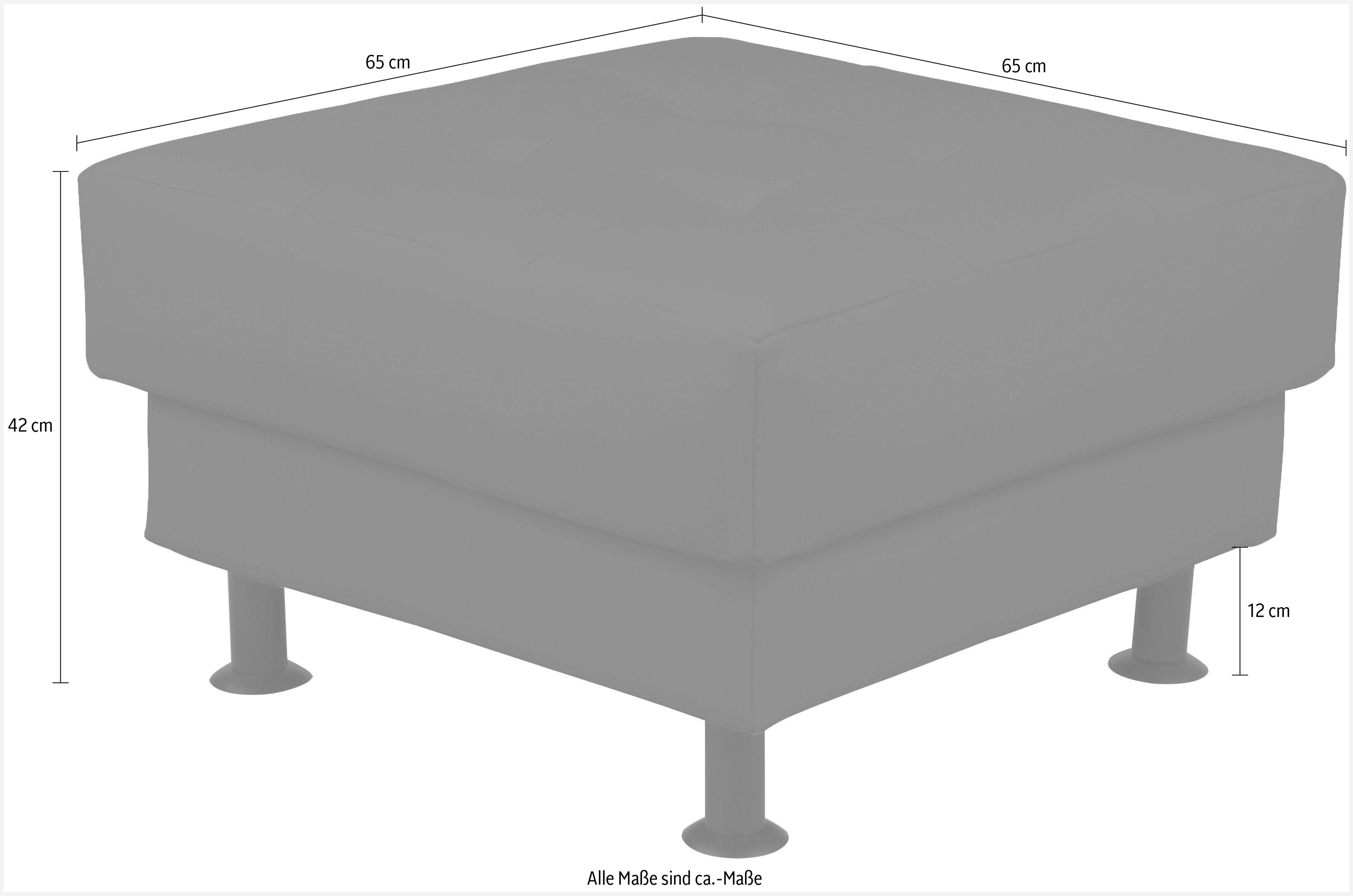 Thumbnail - Home affaire Polsterhocker "Bengo" passend zu "Bengo"-Sofa