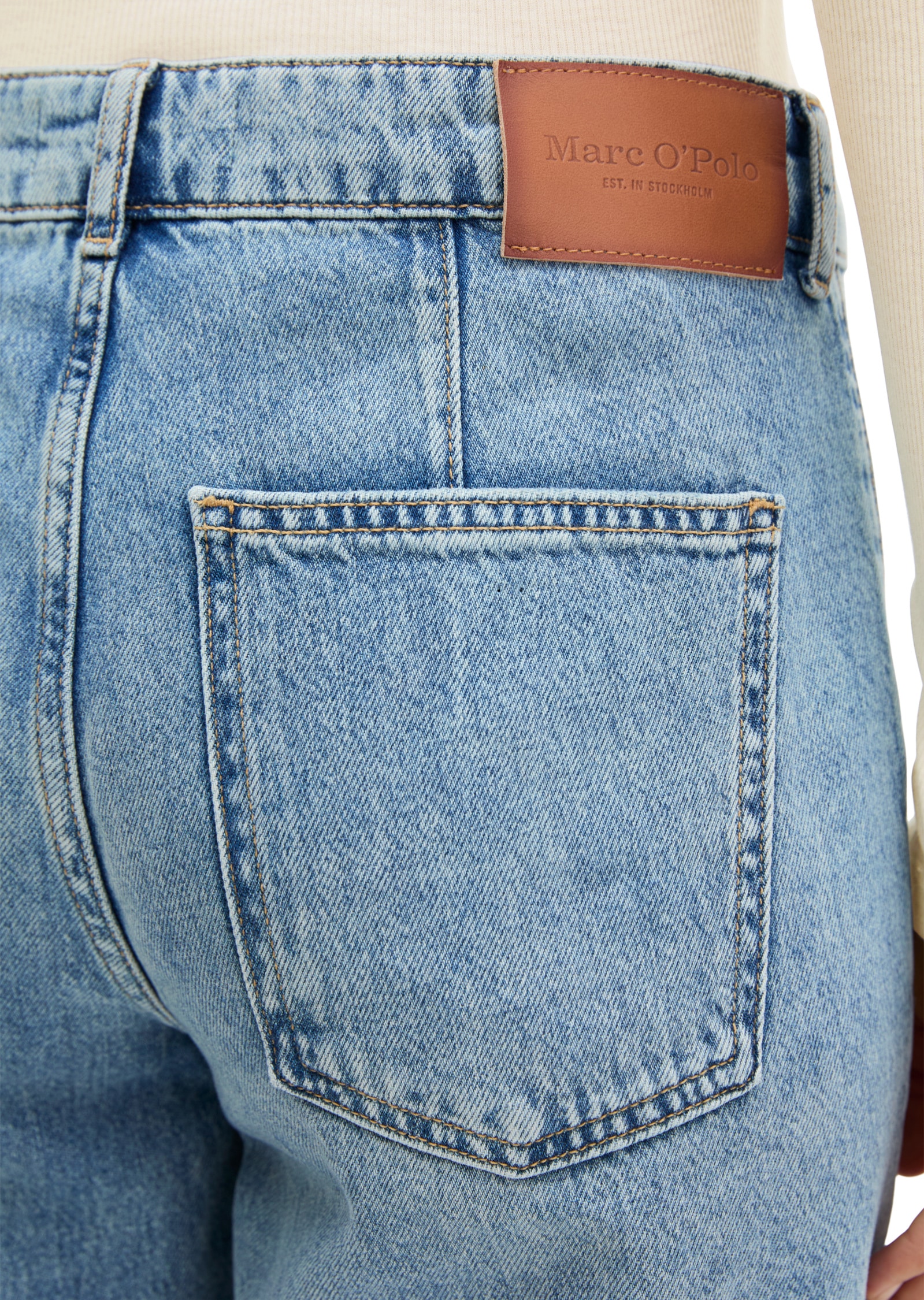 Marc O'Polo Schlagjeans »aus reiner Baumwolle«