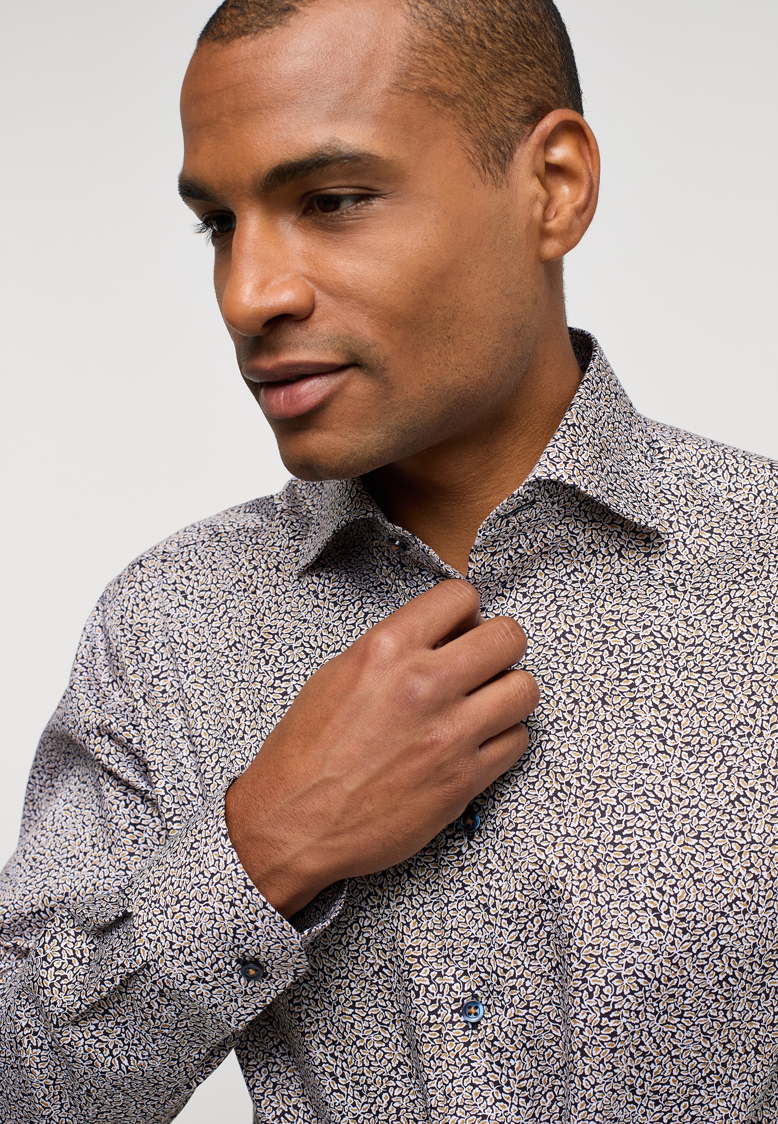 Eterna Langarmhemd »MODERN FIT« NON IRON (bügelfrei)