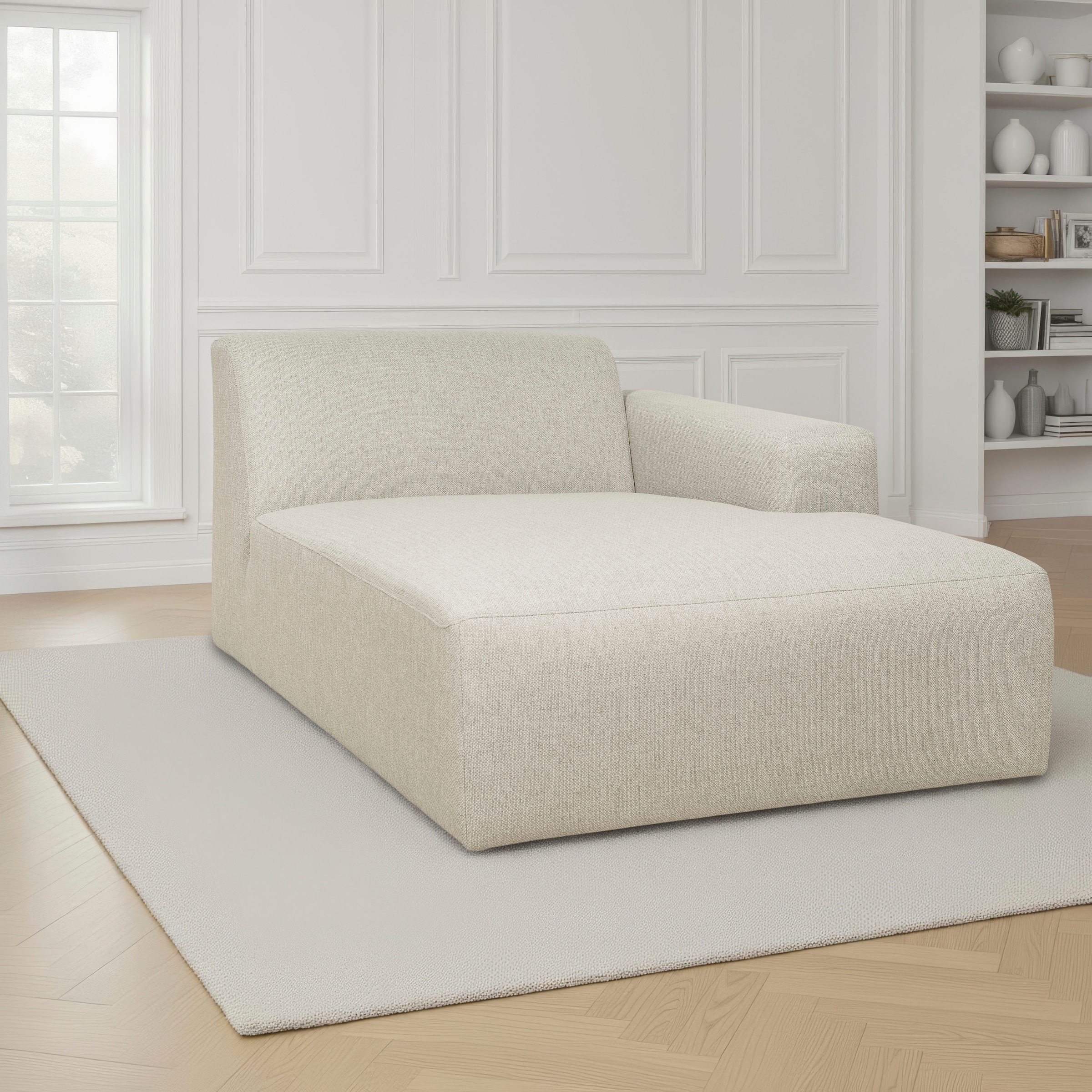 OTTO home Recamiere "Koa, Sofamodul, passend zur Serie KOA" in Webstoff, weicher Lounge-Sitzkomfort
