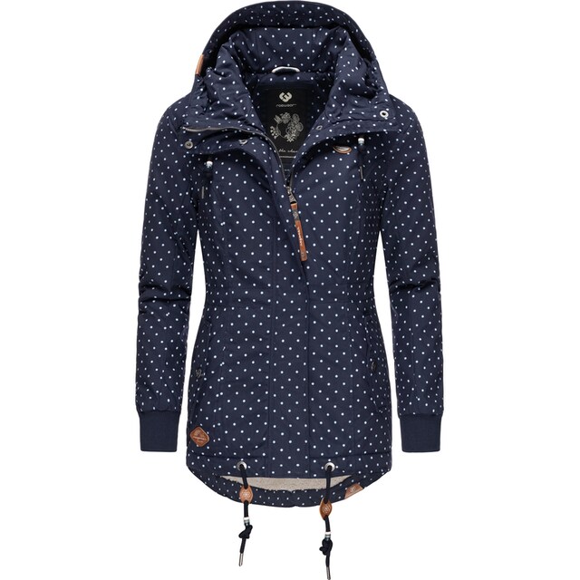 Ragwear Winterjacke »Danka Dots II Intl.«, mit Kapuze, stylische Winter  Outdoorjacke mit Kapuze für bestellen | BAUR