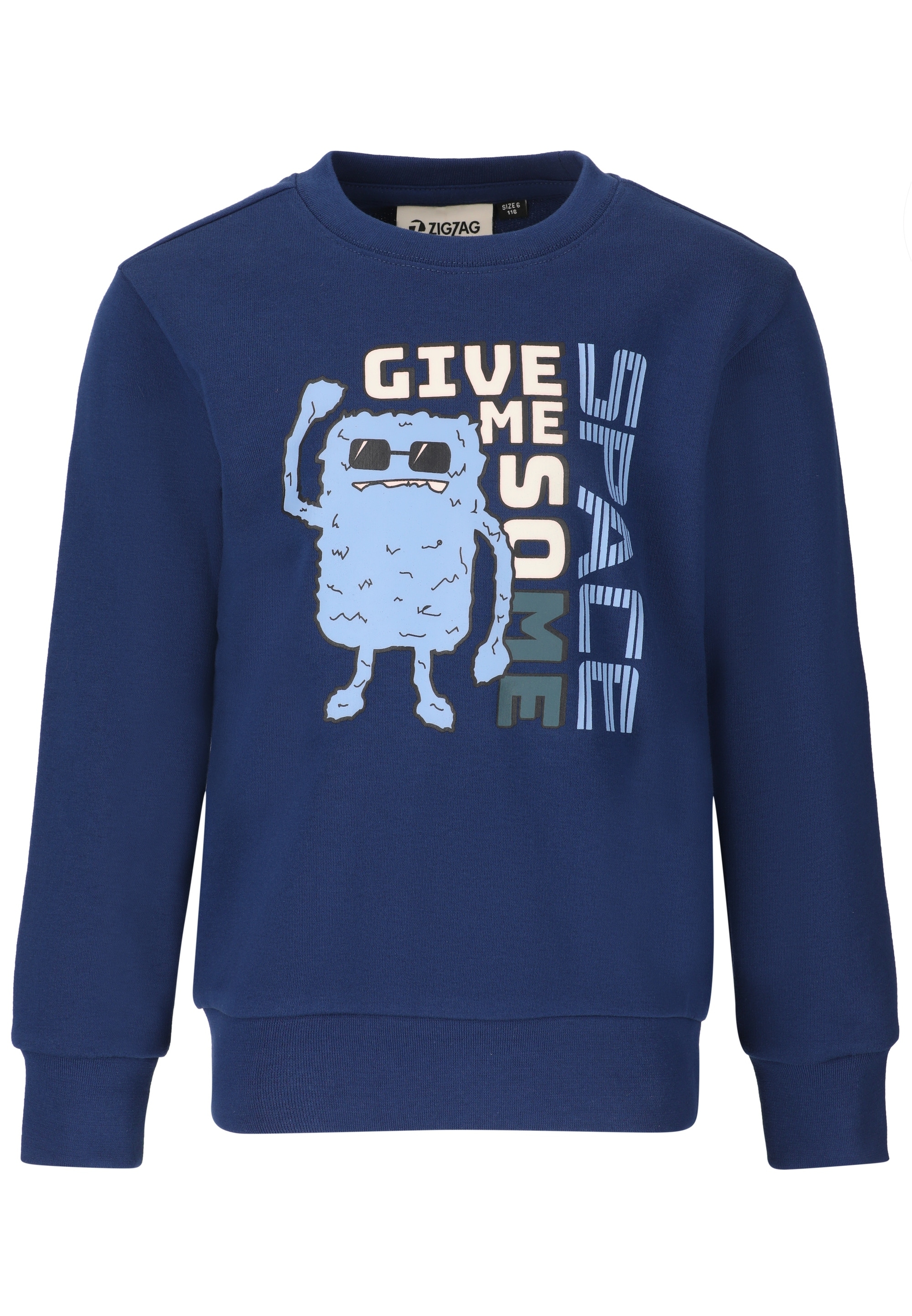 ZIGZAG Sweatshirt "Tilby", mit niedlichem Print