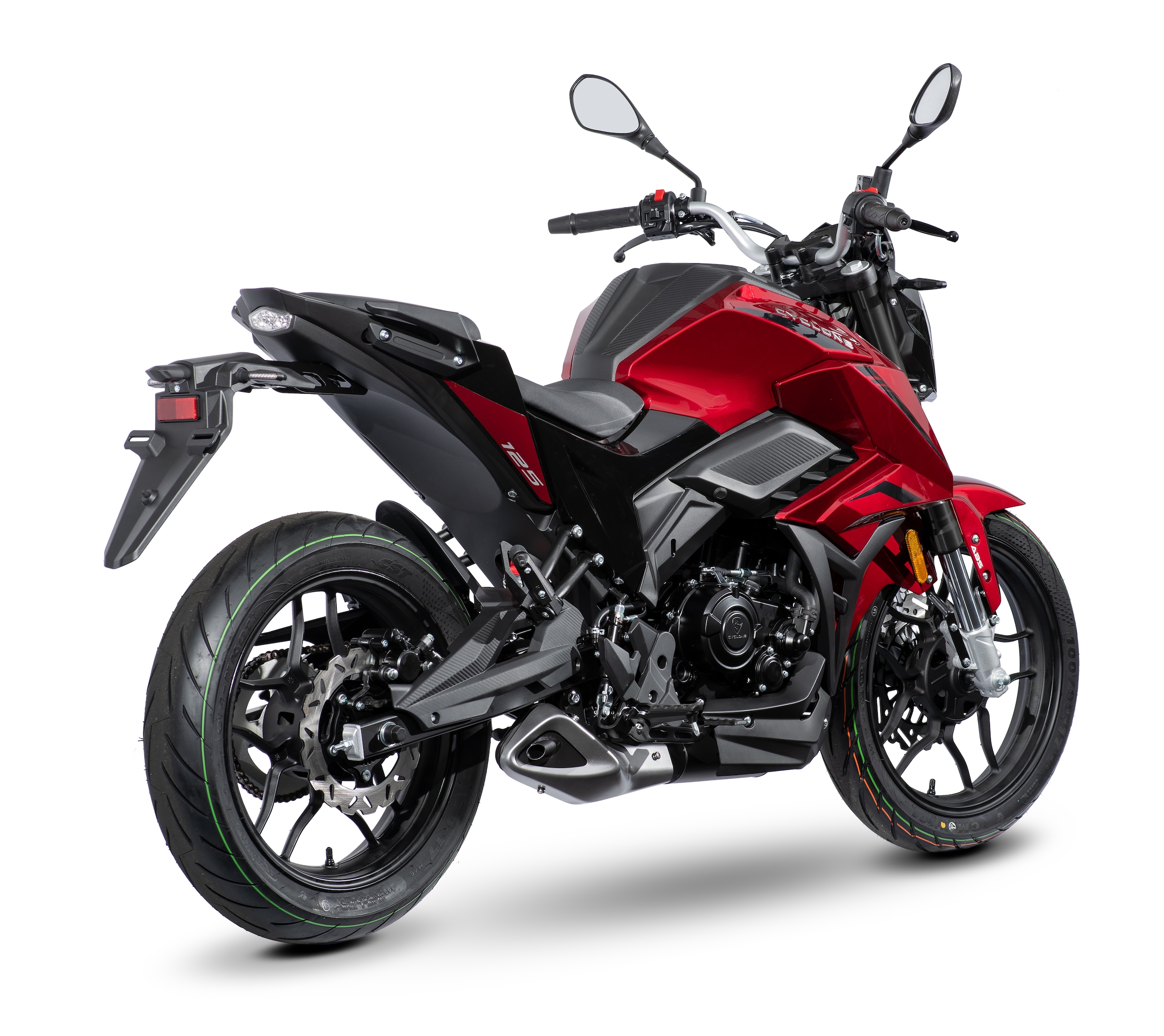 Cyclone Motorrad »Batllo5, 125, E5+, Naked« 124 cm³ 95 km/h Euro 5+ 15 11 kW, 15 PS, ABS, 125er Naked, digitales Cockpit