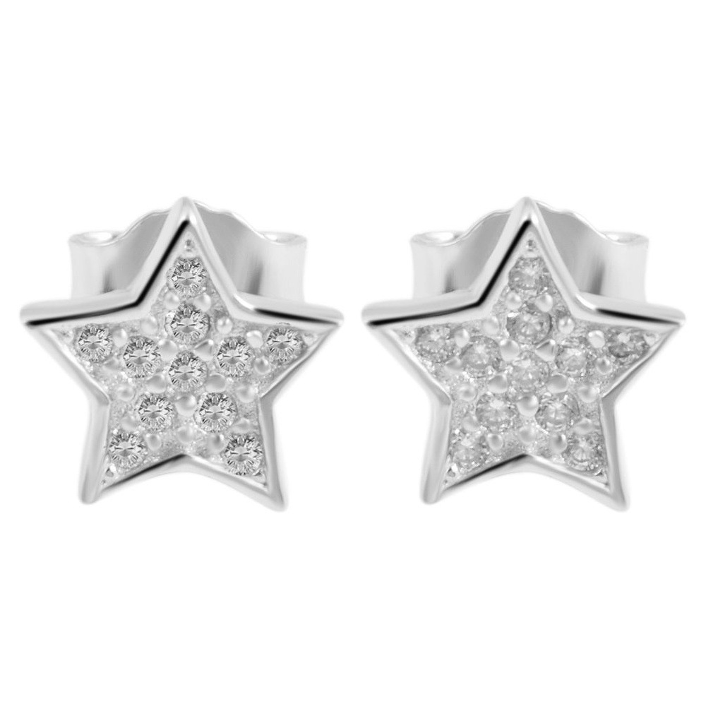 Adelia´s Paar Ohrhänger "Damen Ohrringe – Ohrstecker aus 925 Silber mit Zir günstig online kaufen