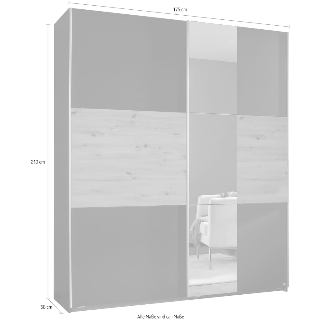 rauch Schwebetürenschrank »Astana«