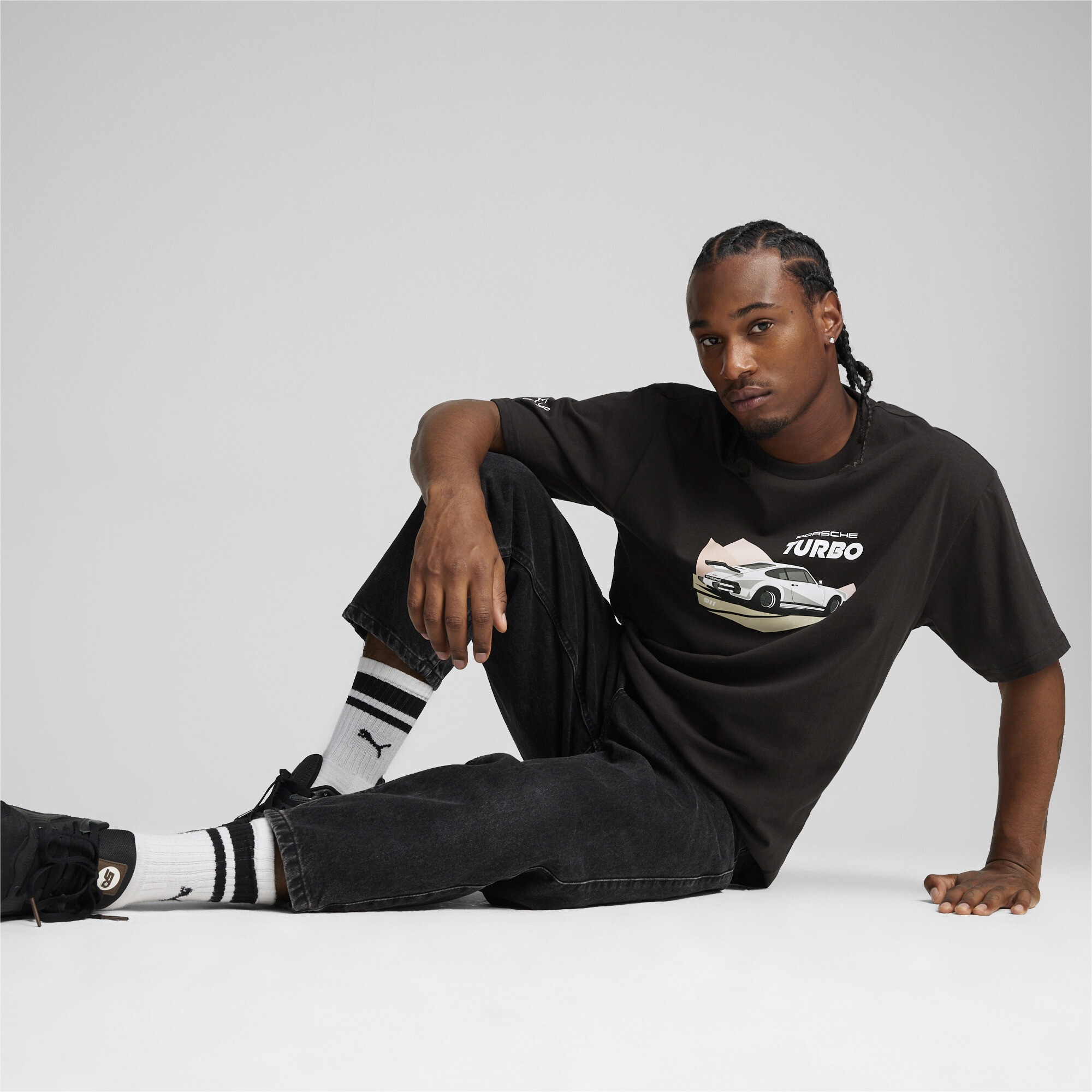 PUMA T-Shirt »Porsche Legacy 911 Motorsport T-Shirt mit Grafik Herren«