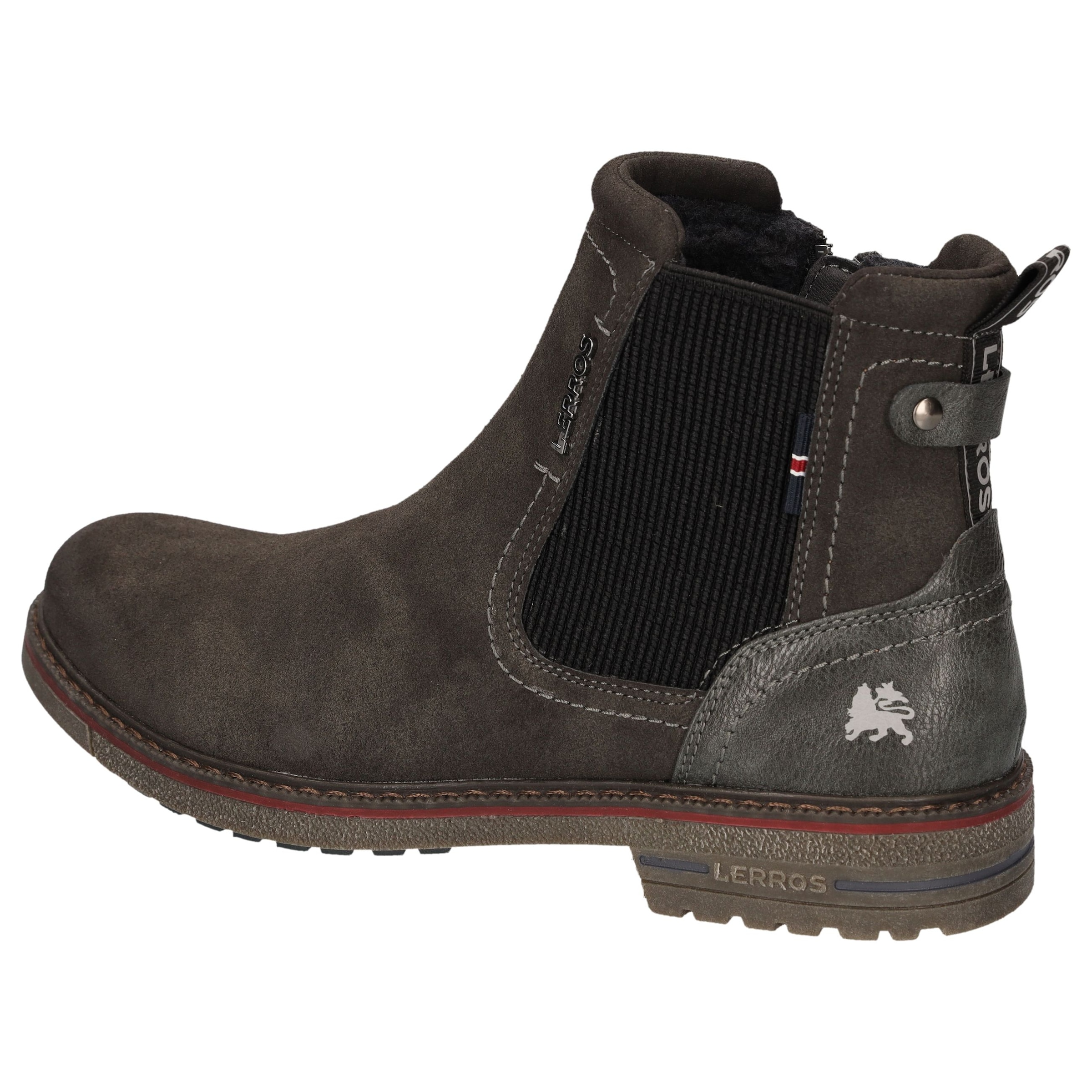 LERROS Chelseaboots  Schlupfstiefel, mit Reißverschluss, Winterboots mit Warmfutter
