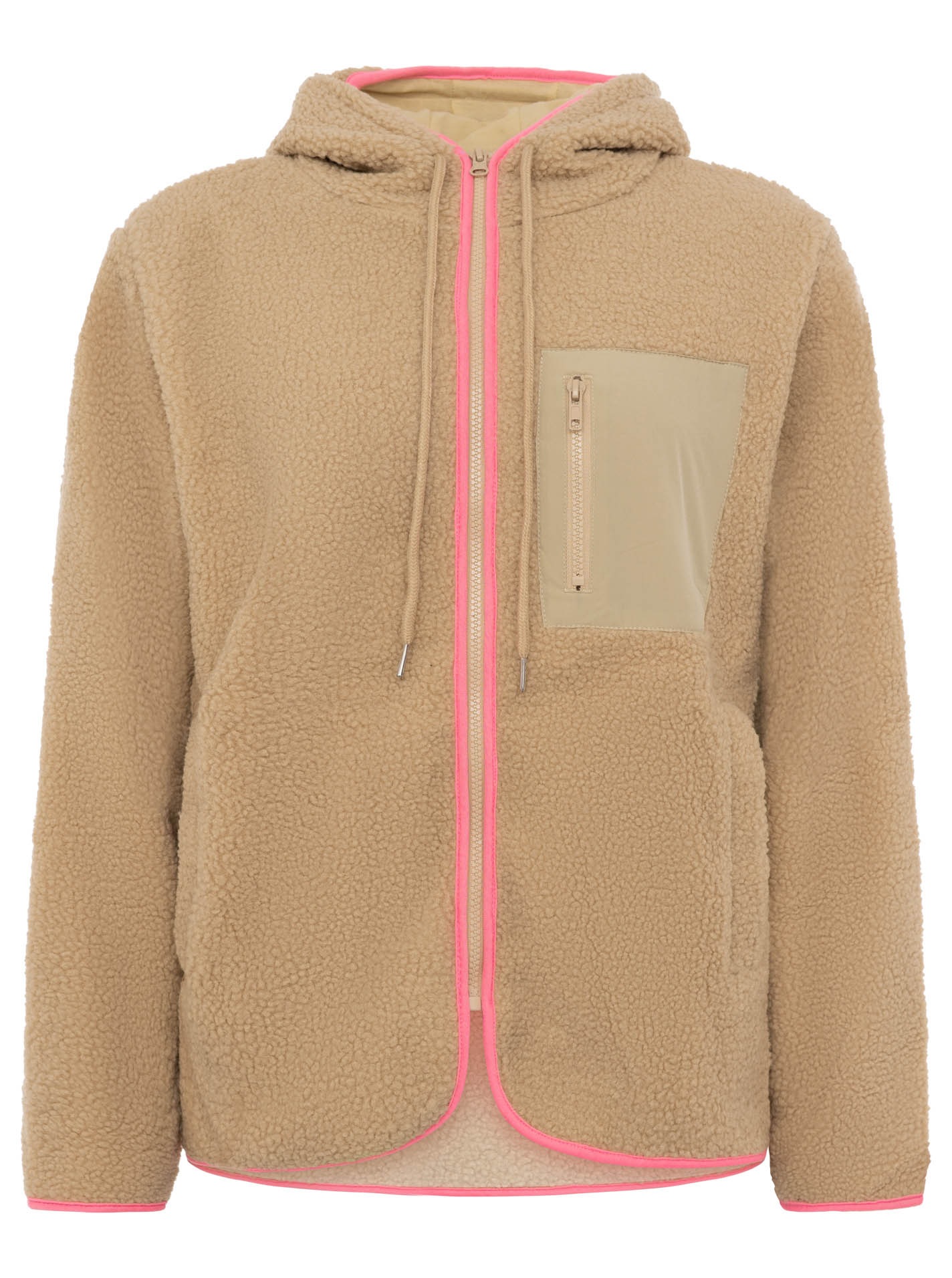 Zwillingsherz Kapuzensweatjacke »"Classic"« kuschelig weich, mit Taschen, Kapuze, Kontrastdetails