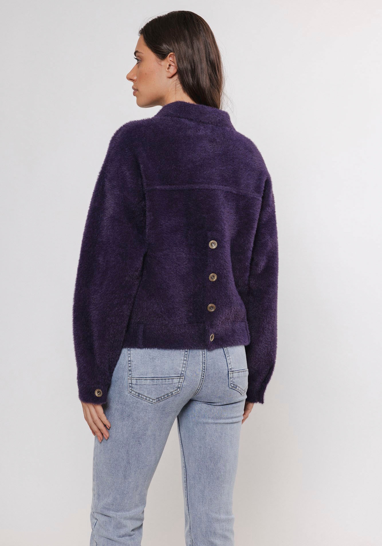 Rino & Pelle Kurzjacke, mit Knopfdetails