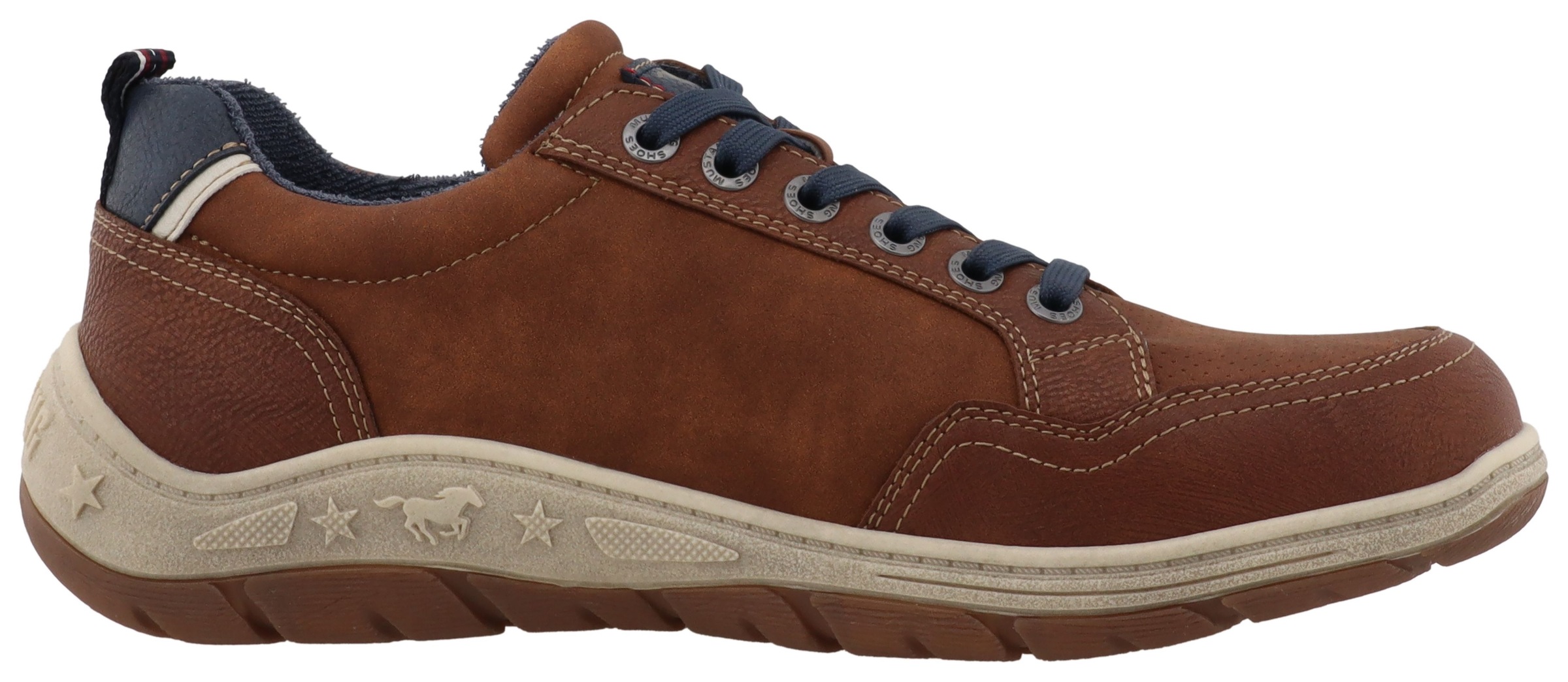 Mustang Shoes Benedetto Sneaker Cognac 42 3