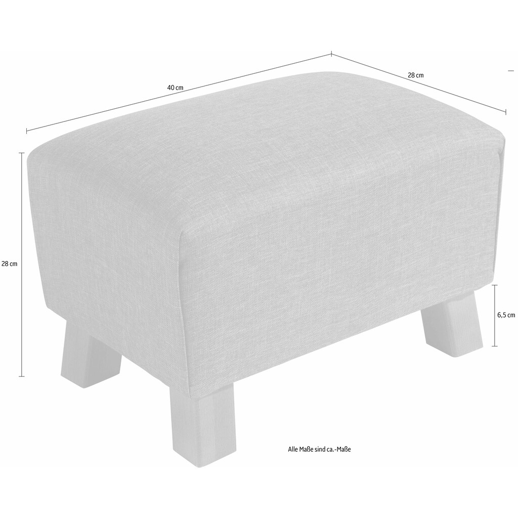 Max Winzer® Fußhocker »Footstool«