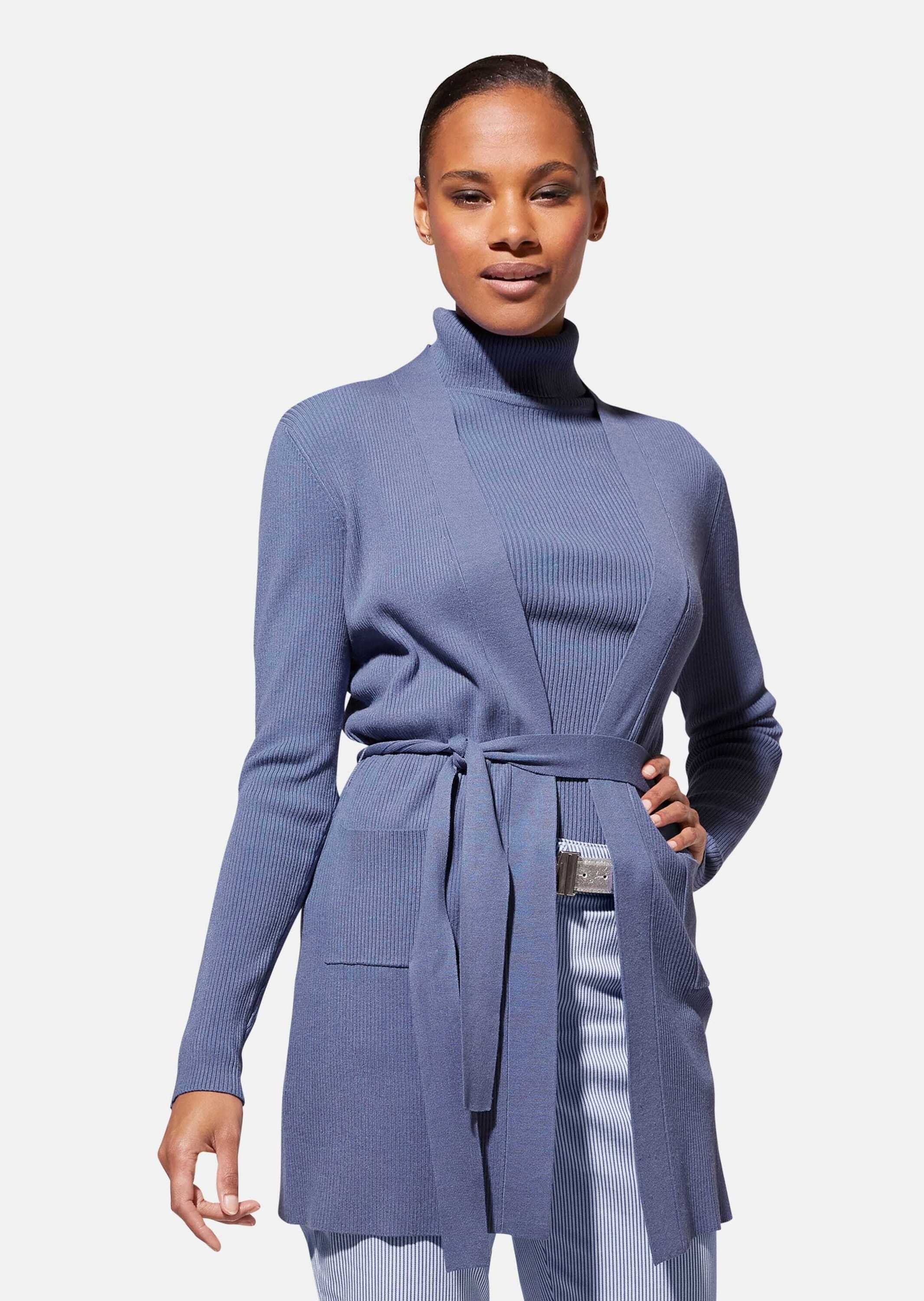 Thumbnail - MADELEINE Strickjacke "Strickjacke Lange Strickjacke mit Bindeband"