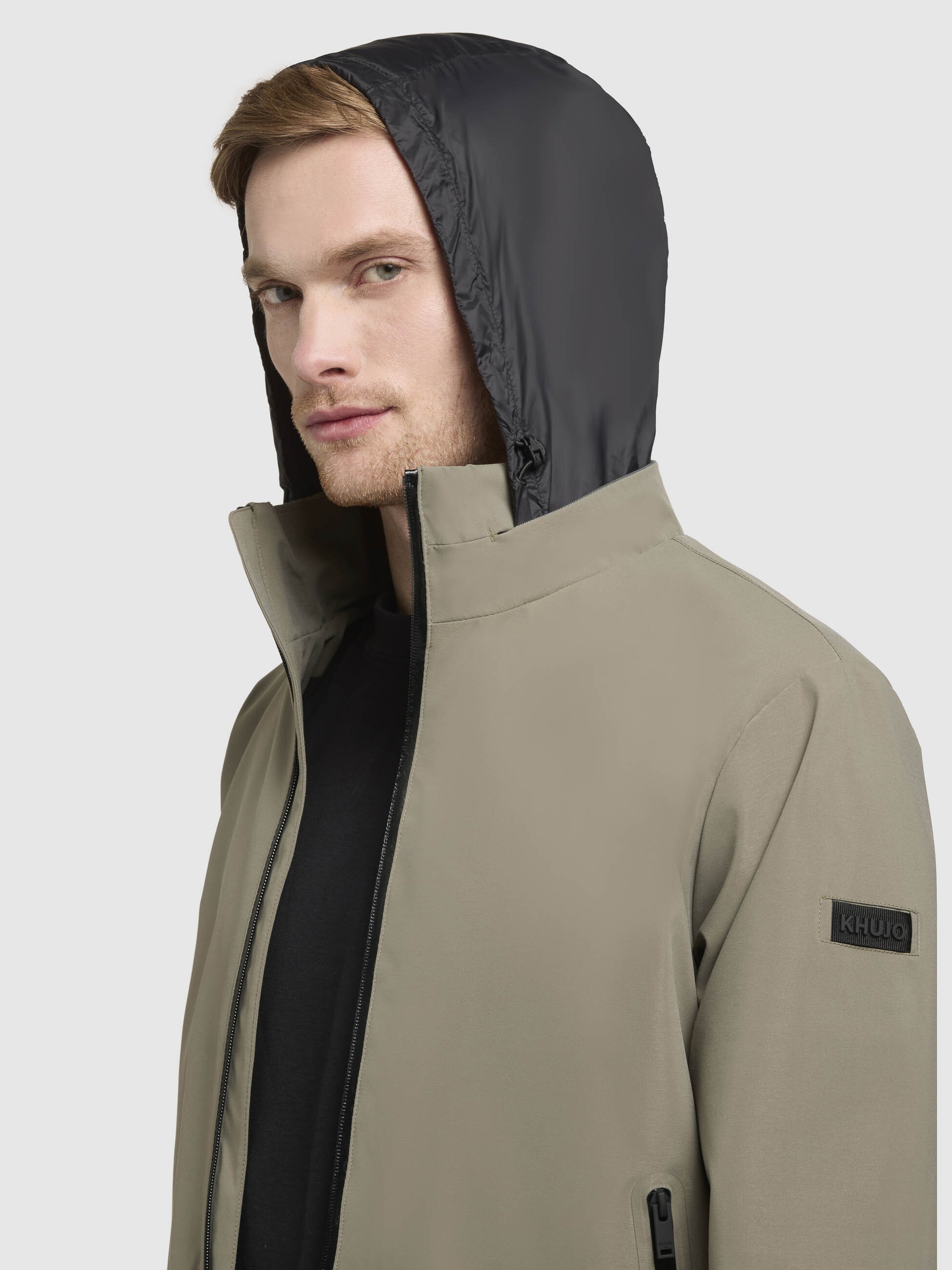 khujo Anorak »KAYO« mit Kapuze