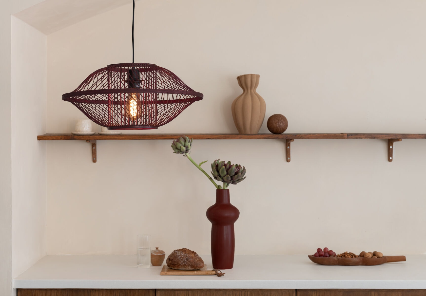 GOOD&MOJO Hängeleuchte »MAUI«, 1 flammig, Leuchtmittel E27 | LED wechselbar