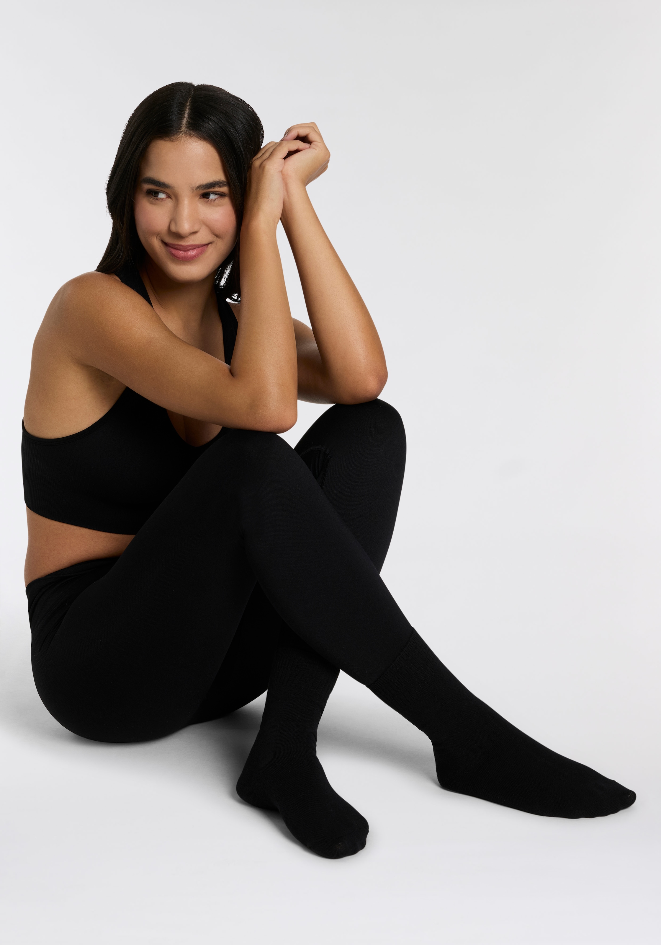 XTREME sockswear Sporthose, Leggings mit nahtlosem Design