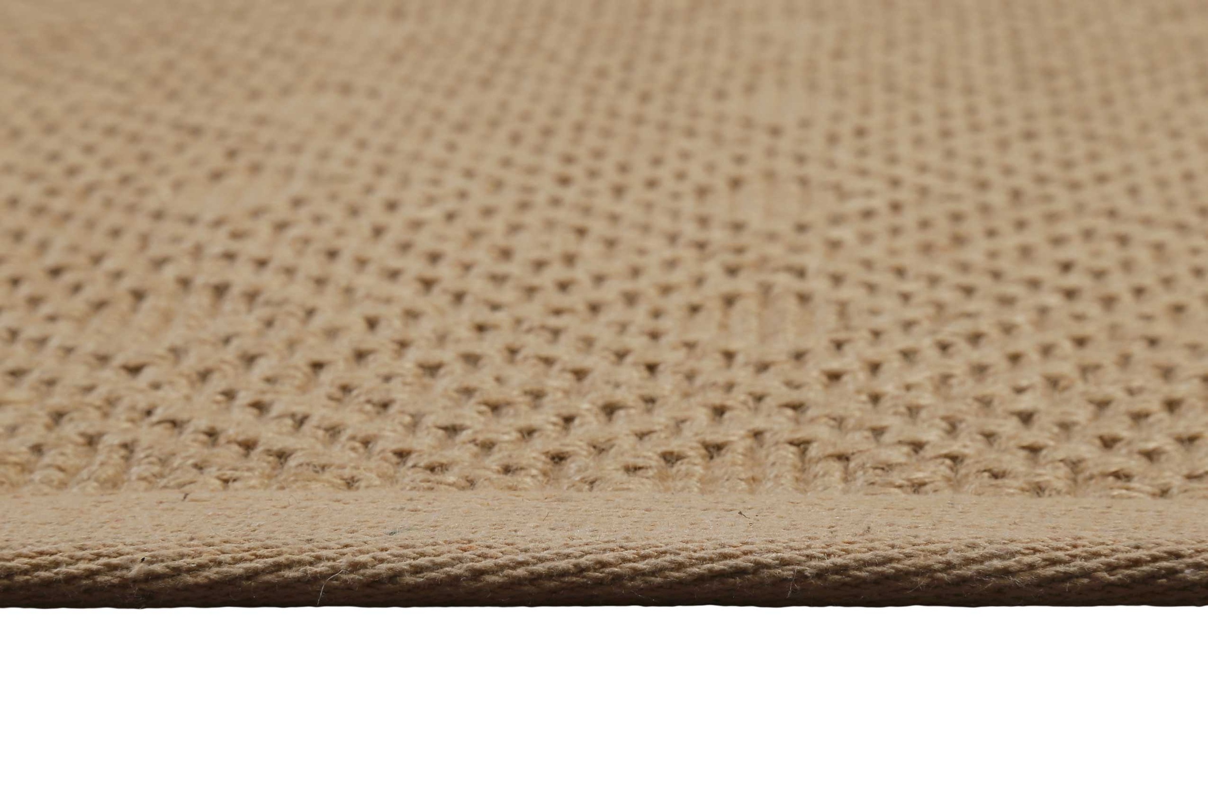 Teppich WECON HOME "Hugo two, Juteteppich, als Läufer erhältlich", natur braun, B:80cm H:8mm L:230cm, Jute, Teppiche, Teppich, Naturfaser, 100% Jute, Sisal-Optik, pflegeleicht, Wohnzimmer, Raute 3