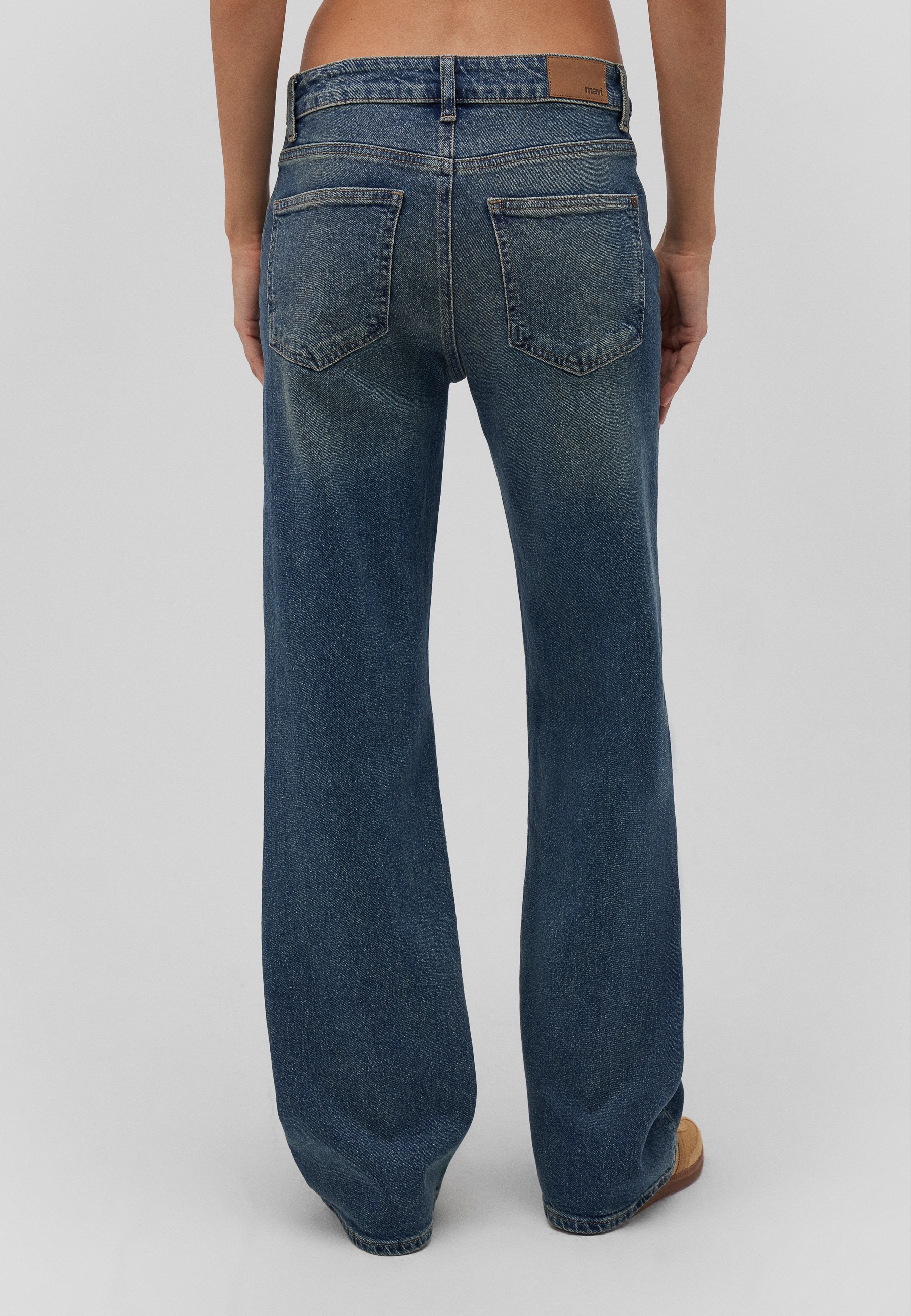 Mavi Loose-fit-Jeans "IBIZA", All Blue Straight Leg Jeans günstig online kaufen