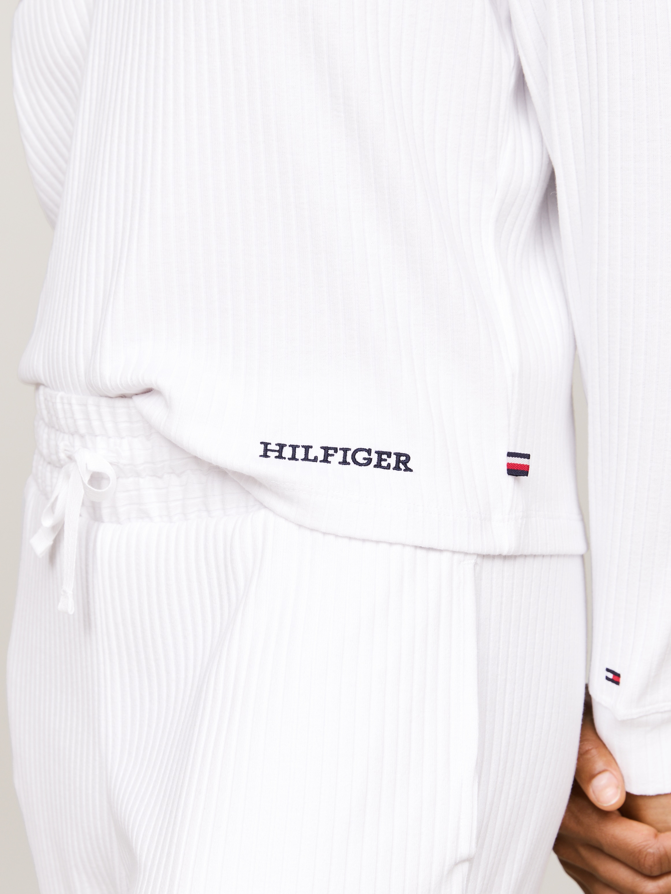 Tommy Hilfiger Underwear Kapuzensweatshirt "HOODIE", mit Rippen-Struktur günstig online kaufen