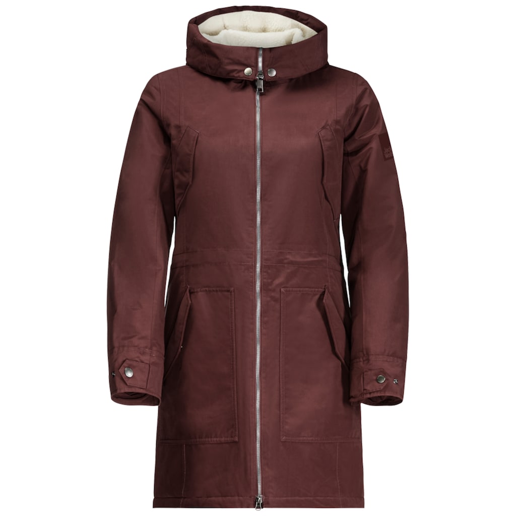 Jack Wolfskin Parka »ROCKY POINT PARKA«, mit Kapuze