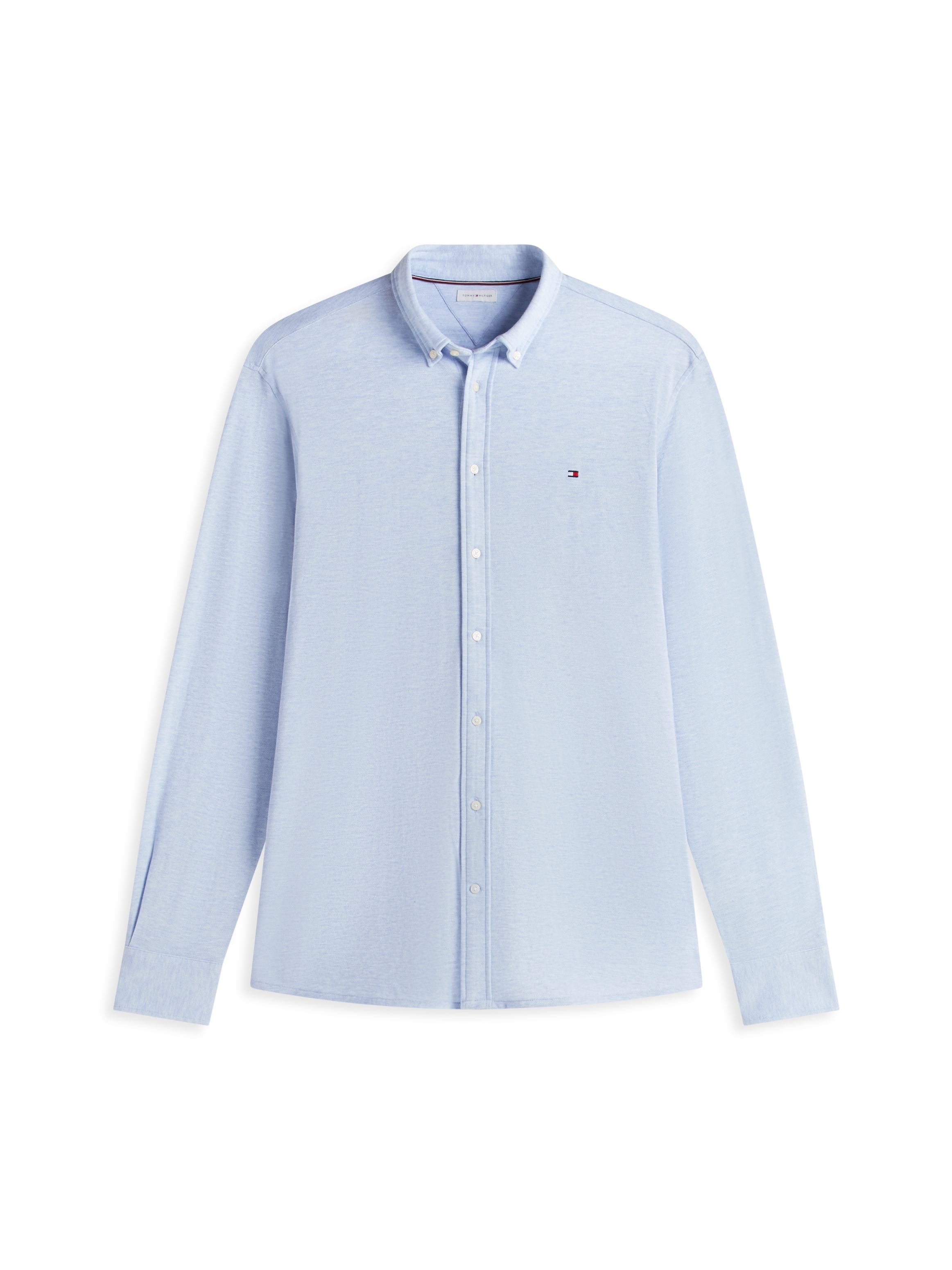 Tommy Hilfiger Big & Tall Langarmhemd »BT-KNIT PIQUE FEATHERWEIGHT SLIMFIT« Große Größen