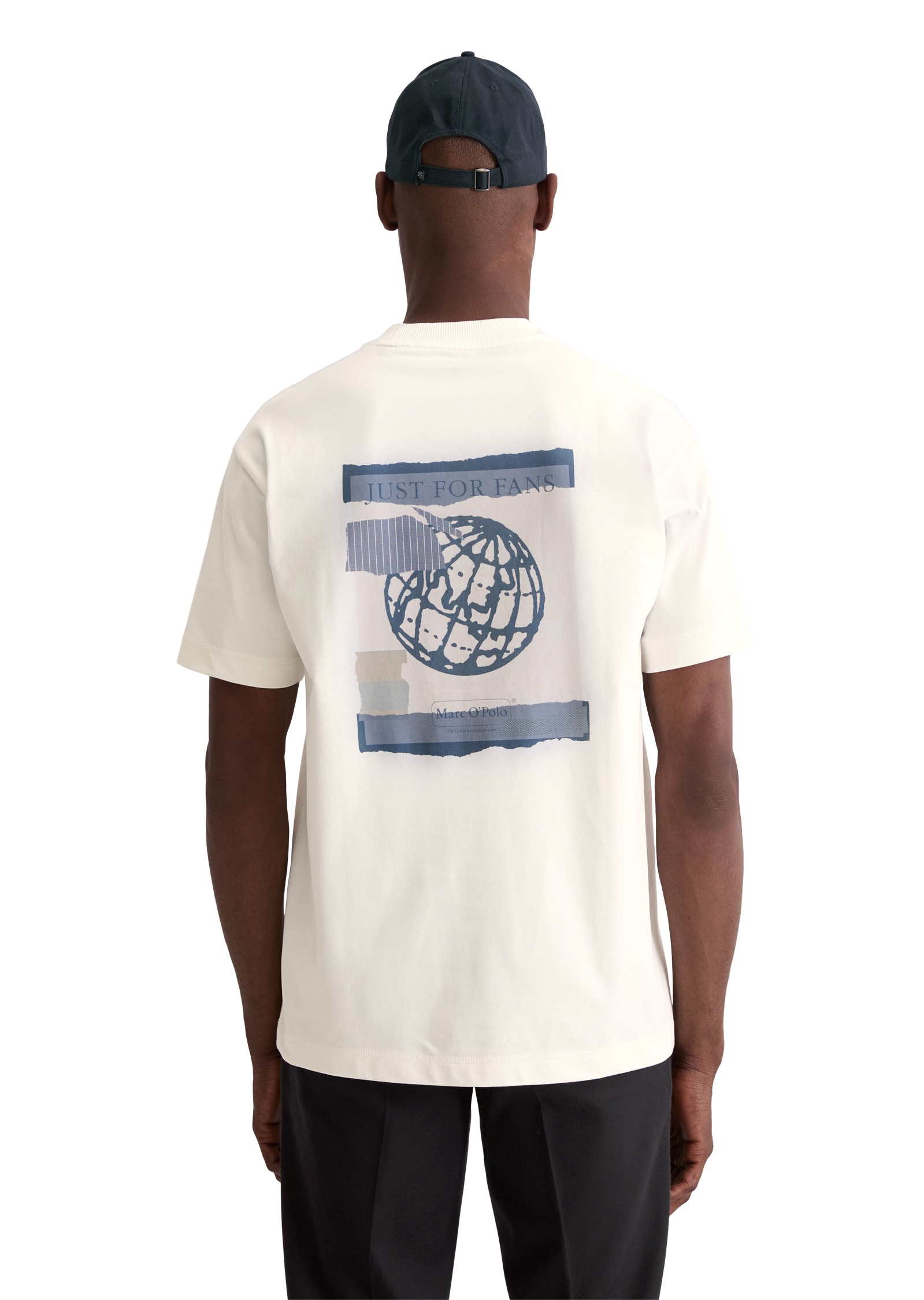 Marc OPolo T-Shirt "relaxed fit Heavy Jersey mit Rückenprint" günstig online kaufen