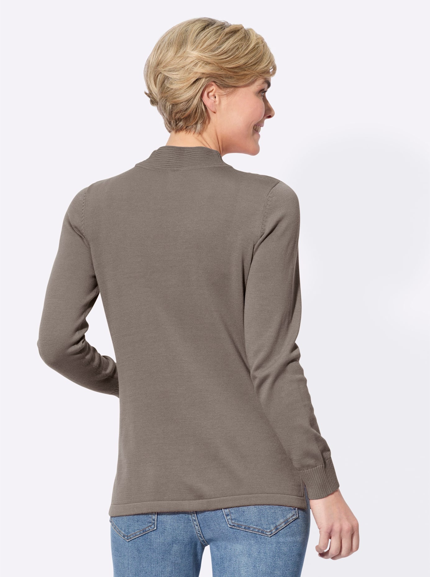 Classic Basics Stehkragenpullover "Stehkragen-Pullover" günstig online kaufen
