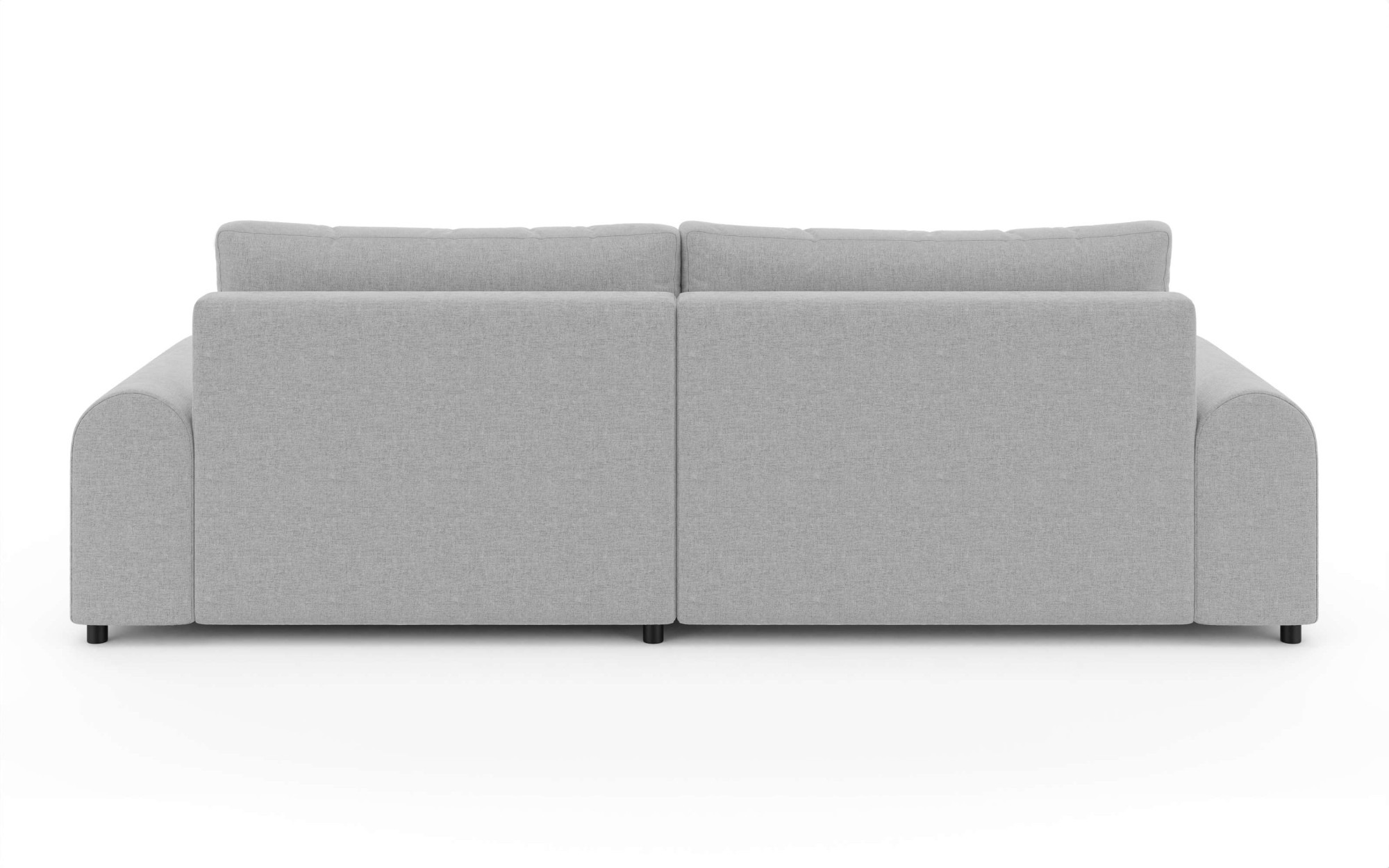 INOSIGN Ecksofa »Marsby, mit Bettfunktion und Bettkasten, Maße: B/H/T 242/65/145 cm«, L-Form mit Wellenunterfederung, Recamiere links oder rechts bestellbar