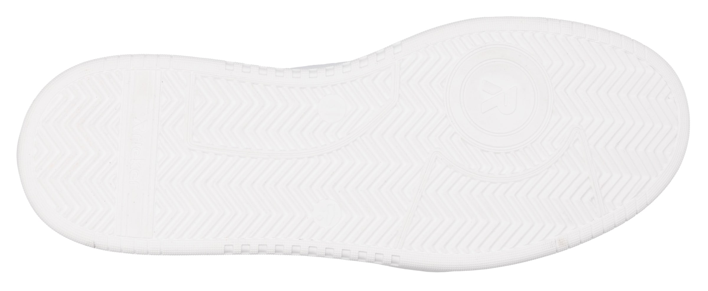 RIEKER Sport Sneaker, Schnürschuh, Freizeitsneaker, Halbschuh mit dezenter Perforation