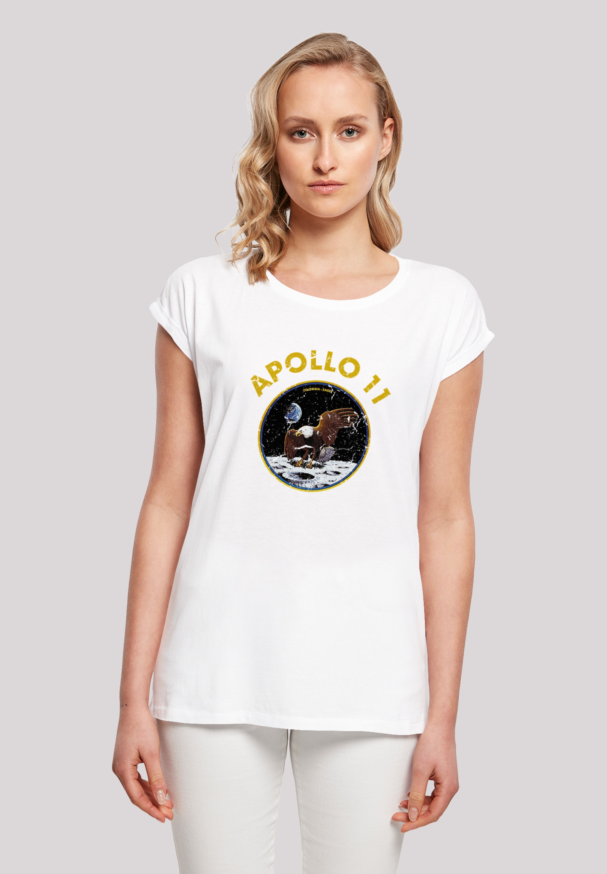 F4NT4STIC T-Shirt "NASA Classic Mondlandung White", Damen,Premium Merch,Reg günstig online kaufen