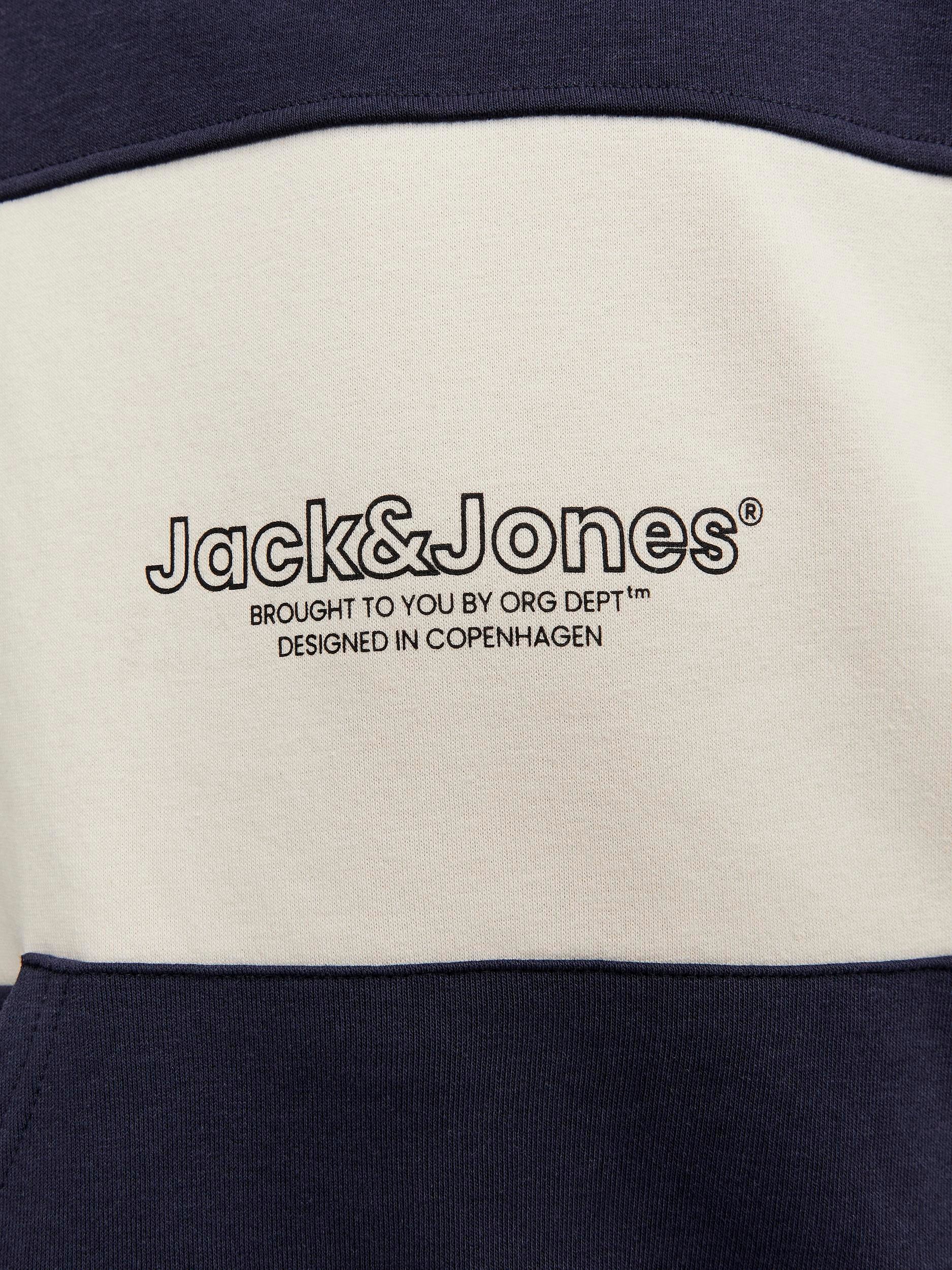 Jack & Jones Junior Hoodie »JORLAKEWOOD BLOCK SWEAT H«