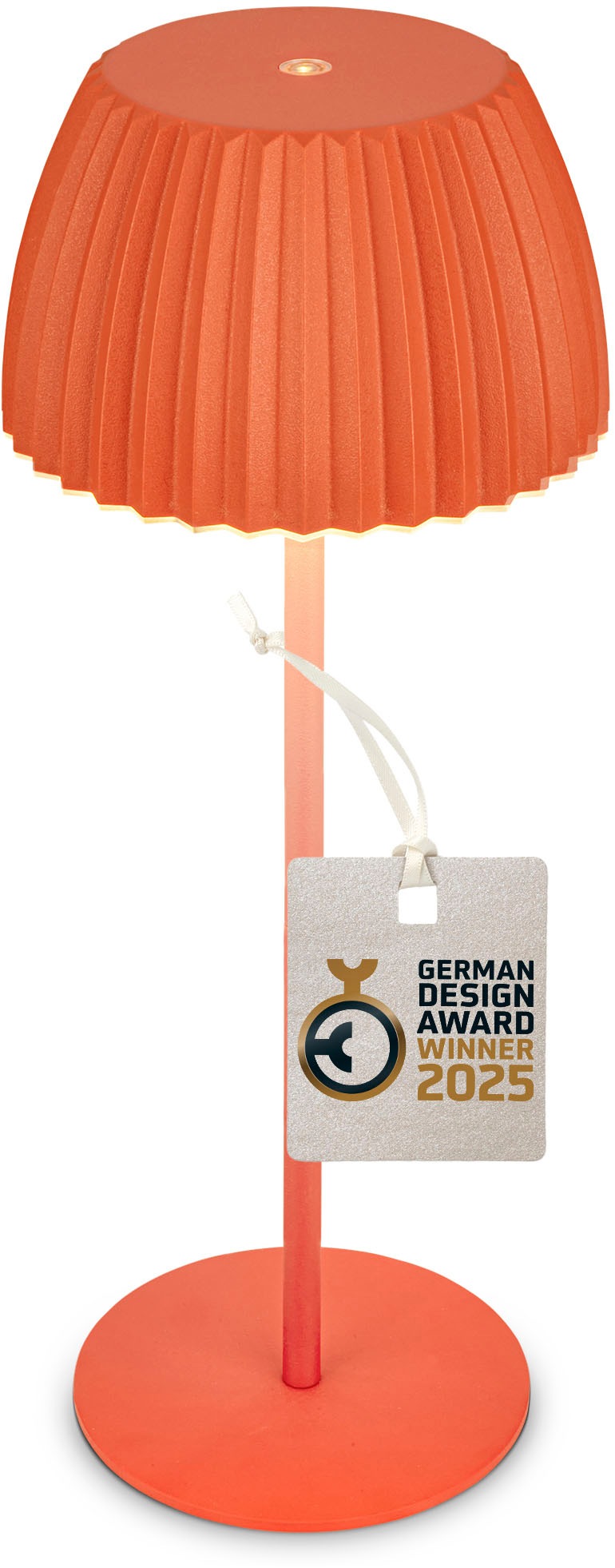 Briloner Leuchten LED Tischleuchte »Akku LED Tischleuchte, orange«