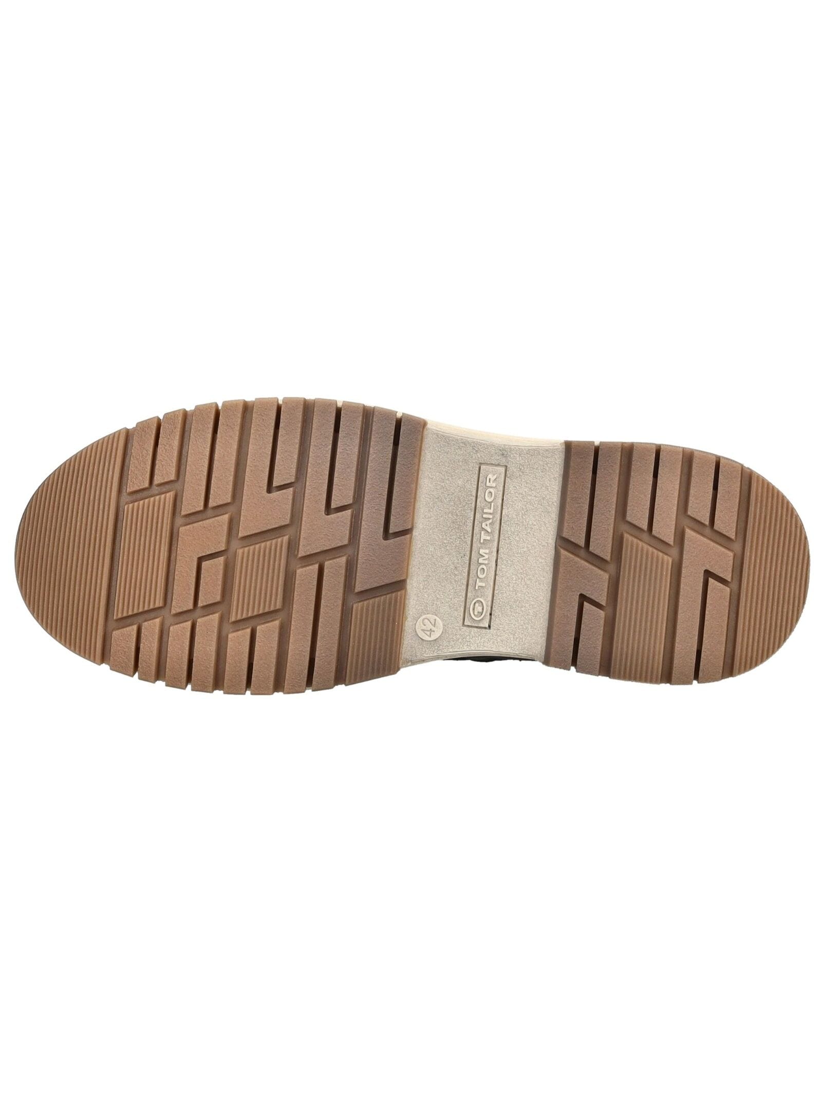 TOM TAILOR Schnürstiefelette »Tom Tailor Stiefelette Lederimitat«