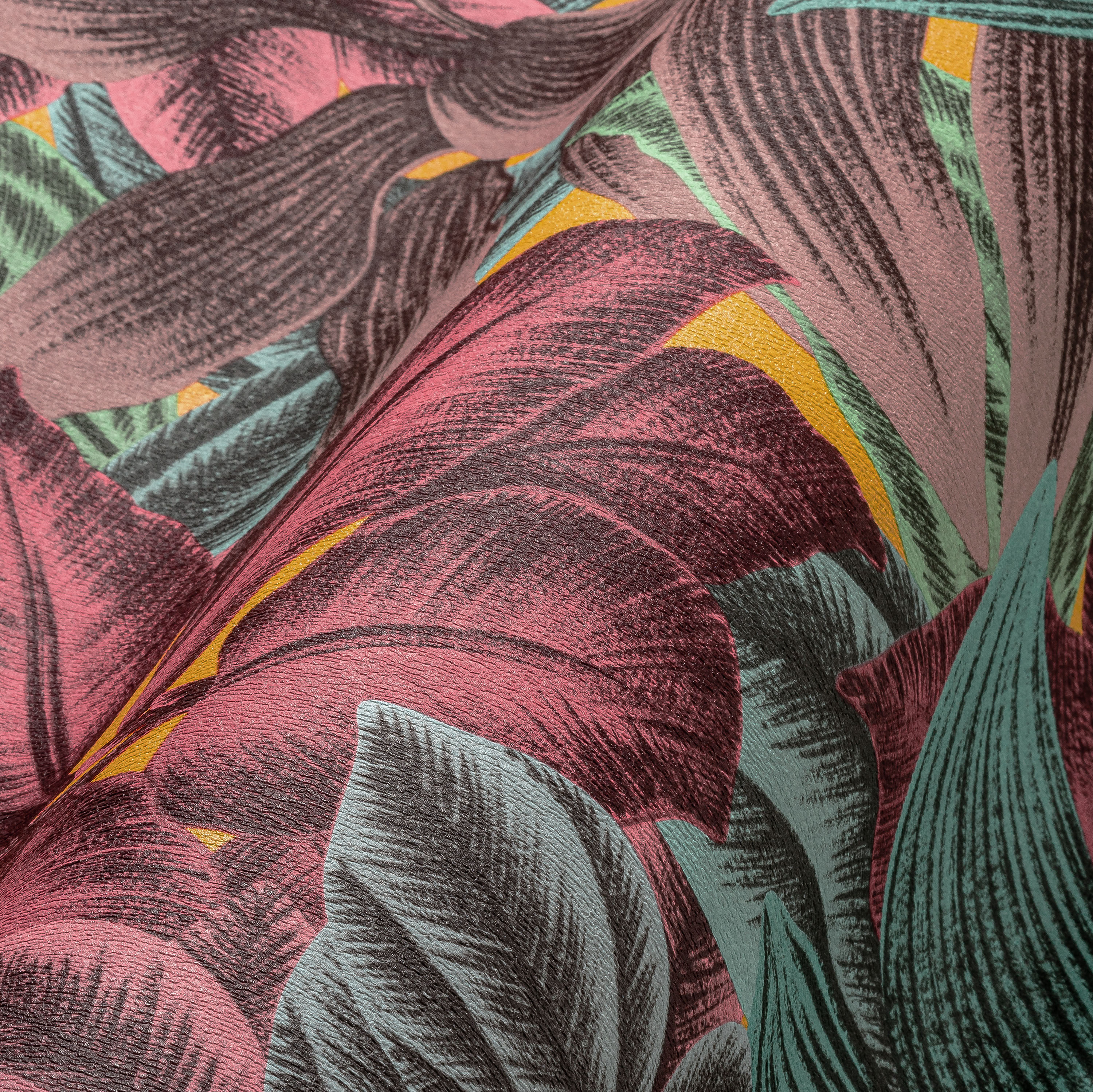 Living Walls Vliestapete "Metropolitan Stories. Travel Styles. Tapete Dschungel" Gemustert Matt Neutral Glatt Dschungel-Fapete Floral Tapeten